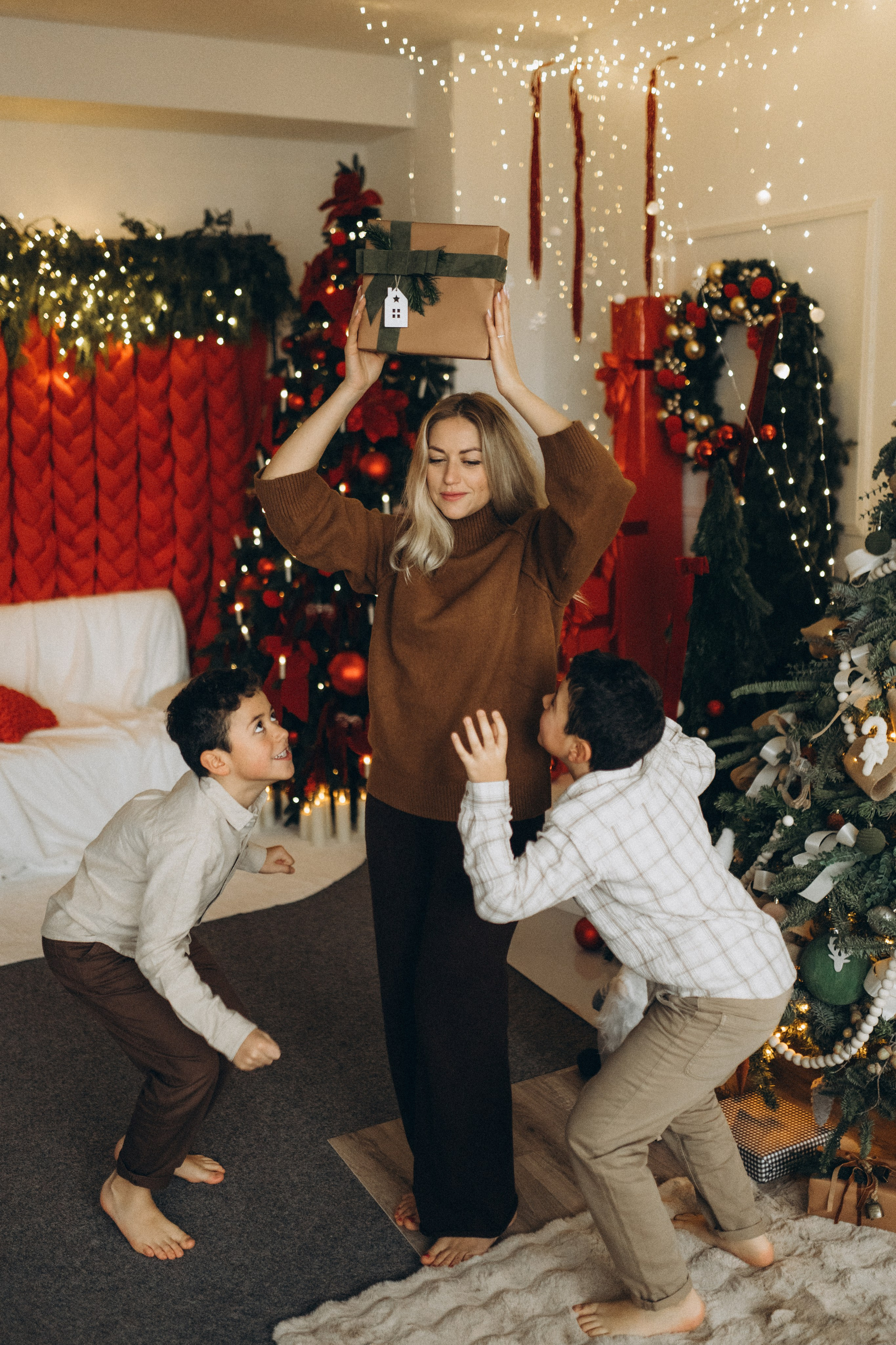 Merry Christmas. Семейный фотограф Лейпциг, Германия