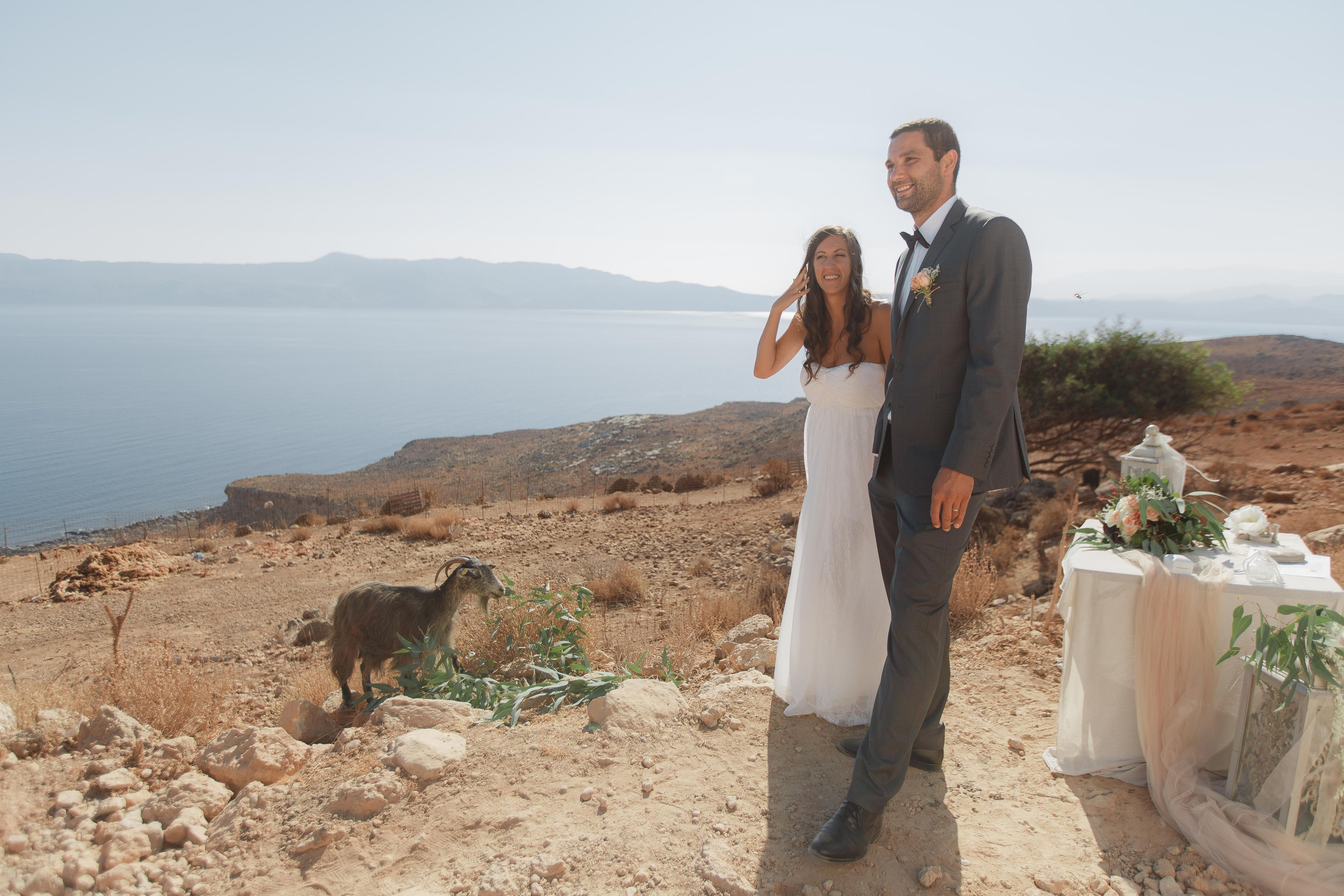 Marino & Steffi, Crete. Denny Savon — Photographer in Santorini | Weddings, Love Stories & Flying Dress