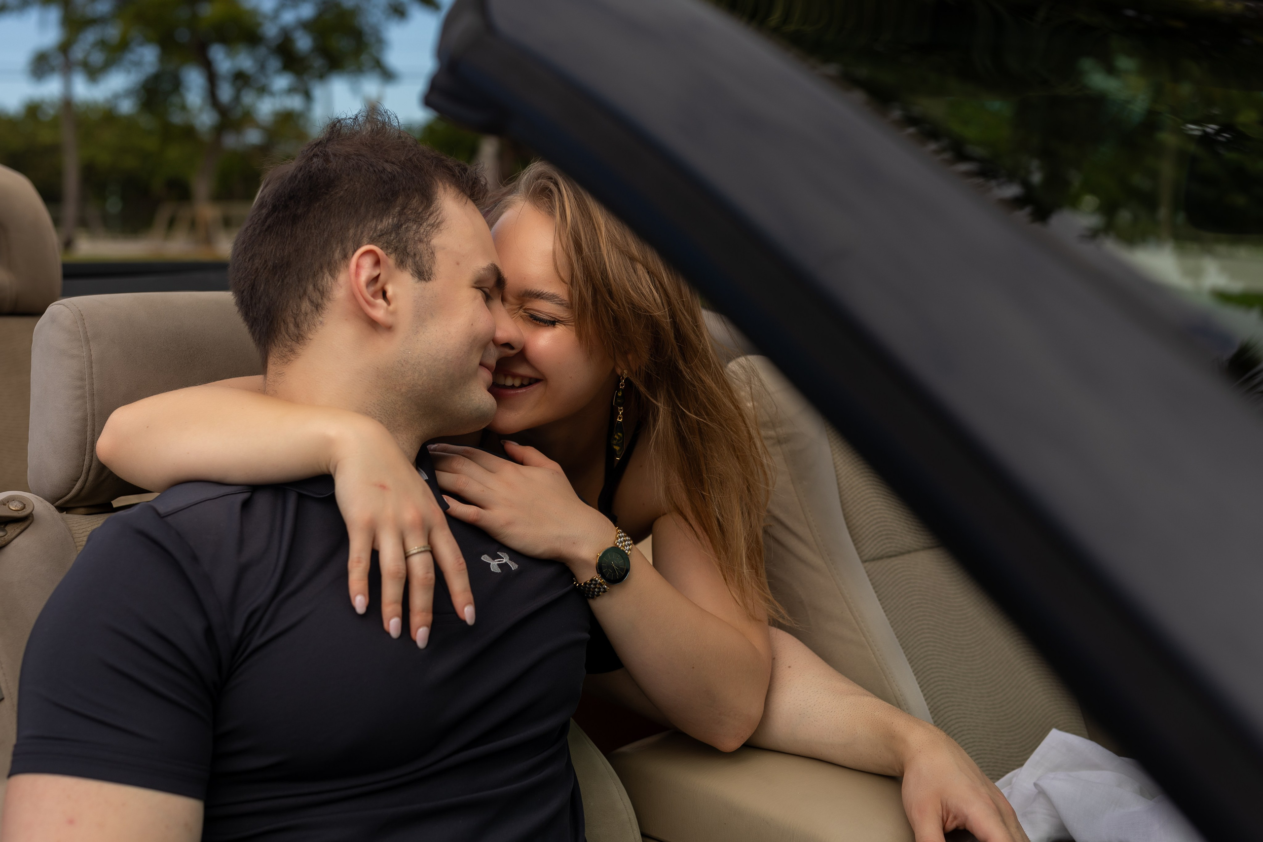 Pier & Convertible Love Story. Family, lifestyle, and commercial photography in New York and New Jersey