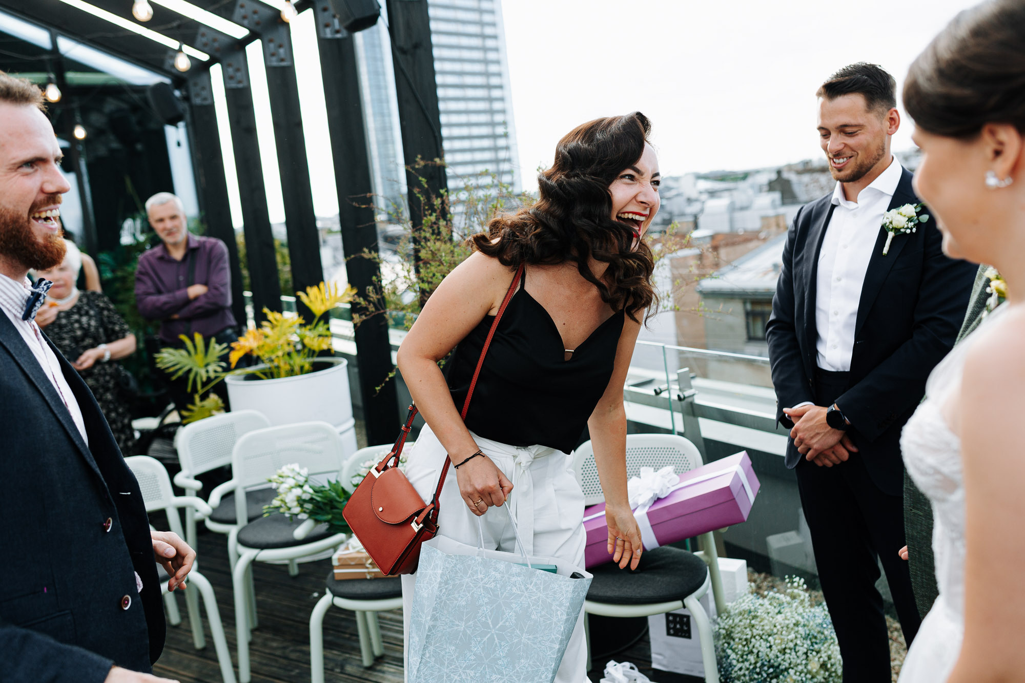 Kāzas svinības restorānā Herbārijs