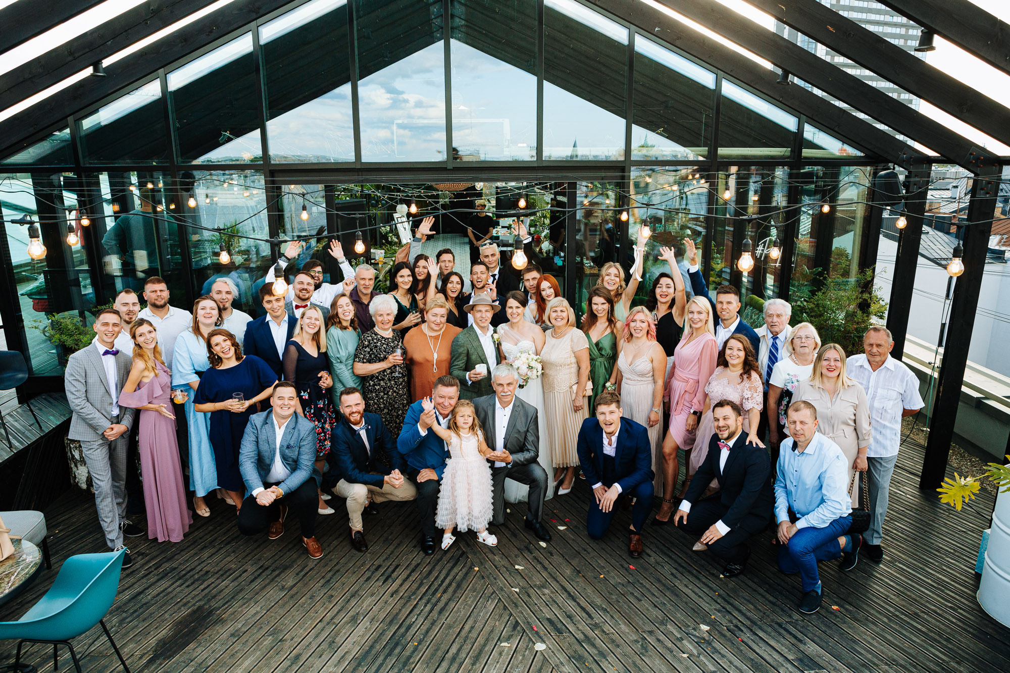 Kāzas svinības restorānā Herbārijs