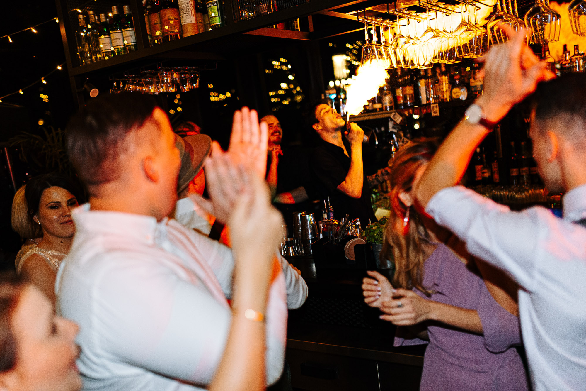 Kāzas svinības restorānā Herbārijs