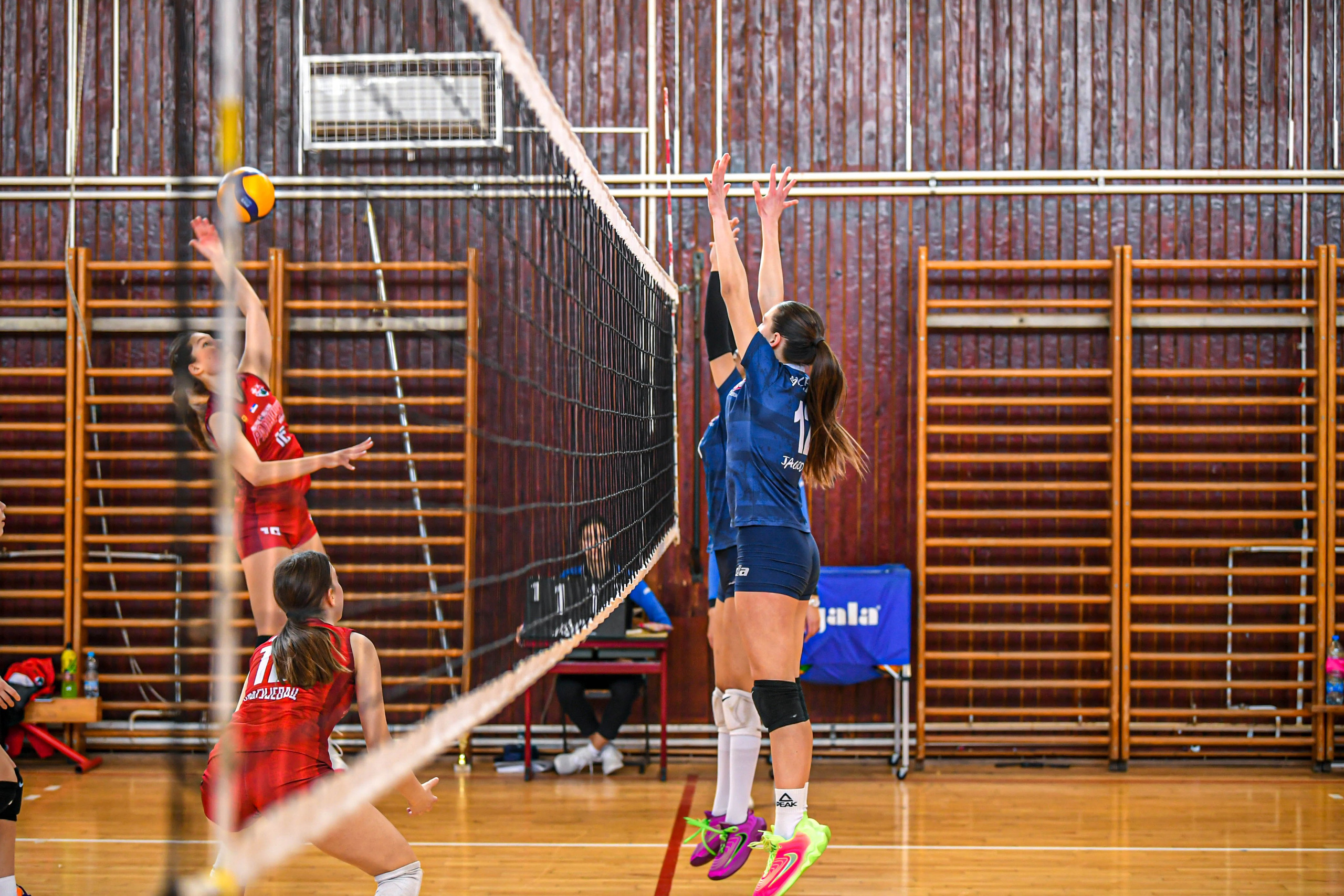Odbojka 22.03.  Radnicki KG — BlockVolley JAG. Foto Simic Jagodina