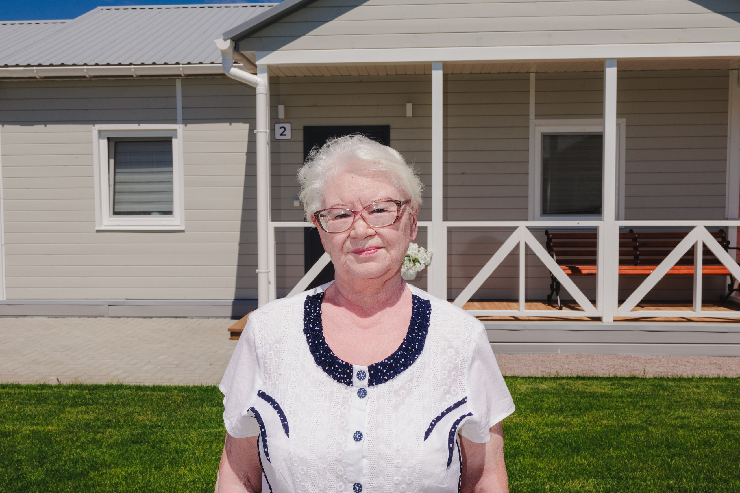 Liudmyla Hrishyna. Senior Chudo Village