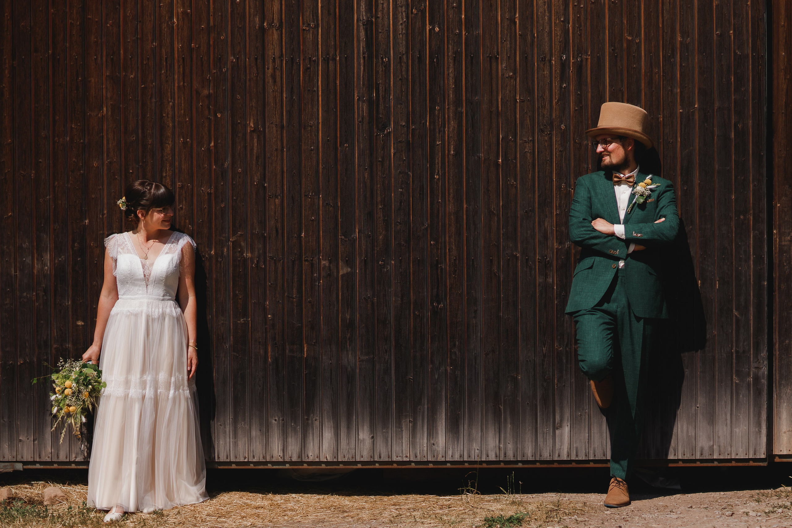 Alt- Brautpaar während der Trauung – professionelle Hochzeitsfotografie in Deutschland