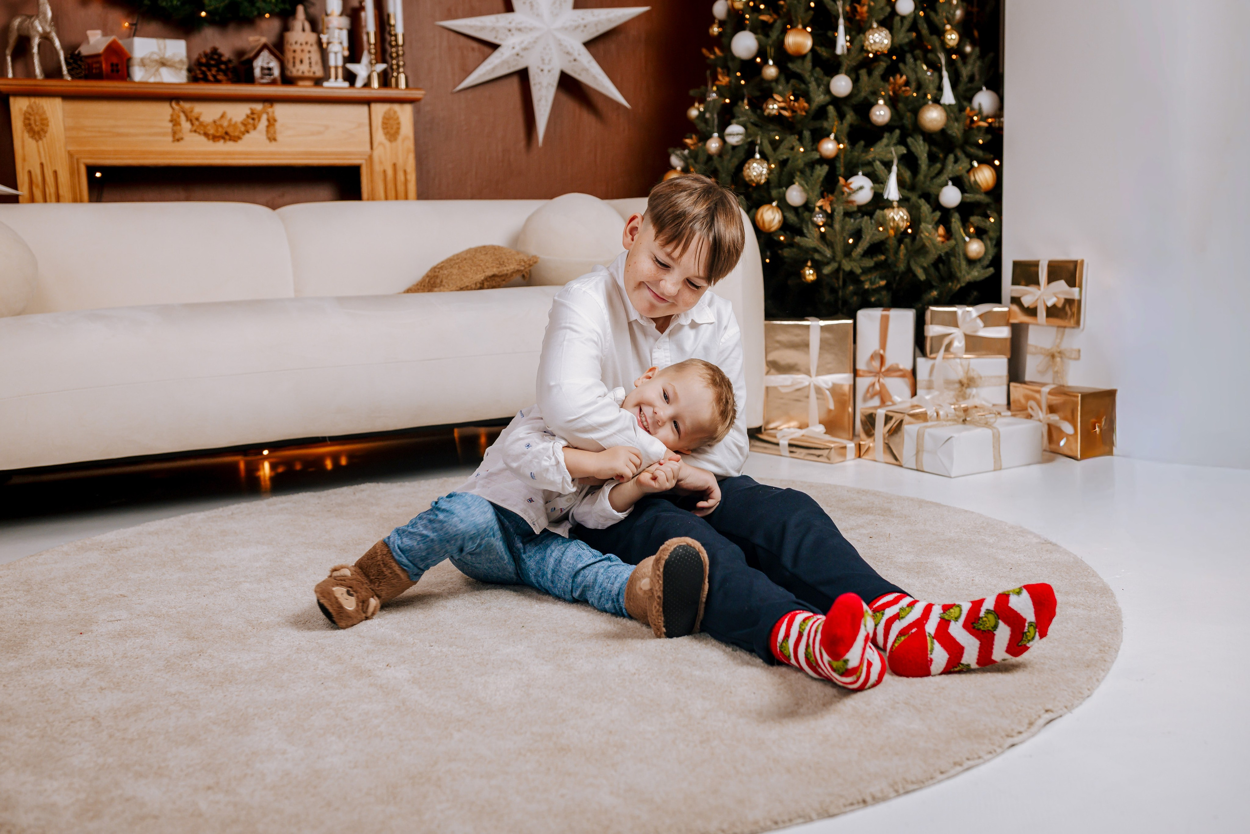 Ziemassvētki studijā. Home