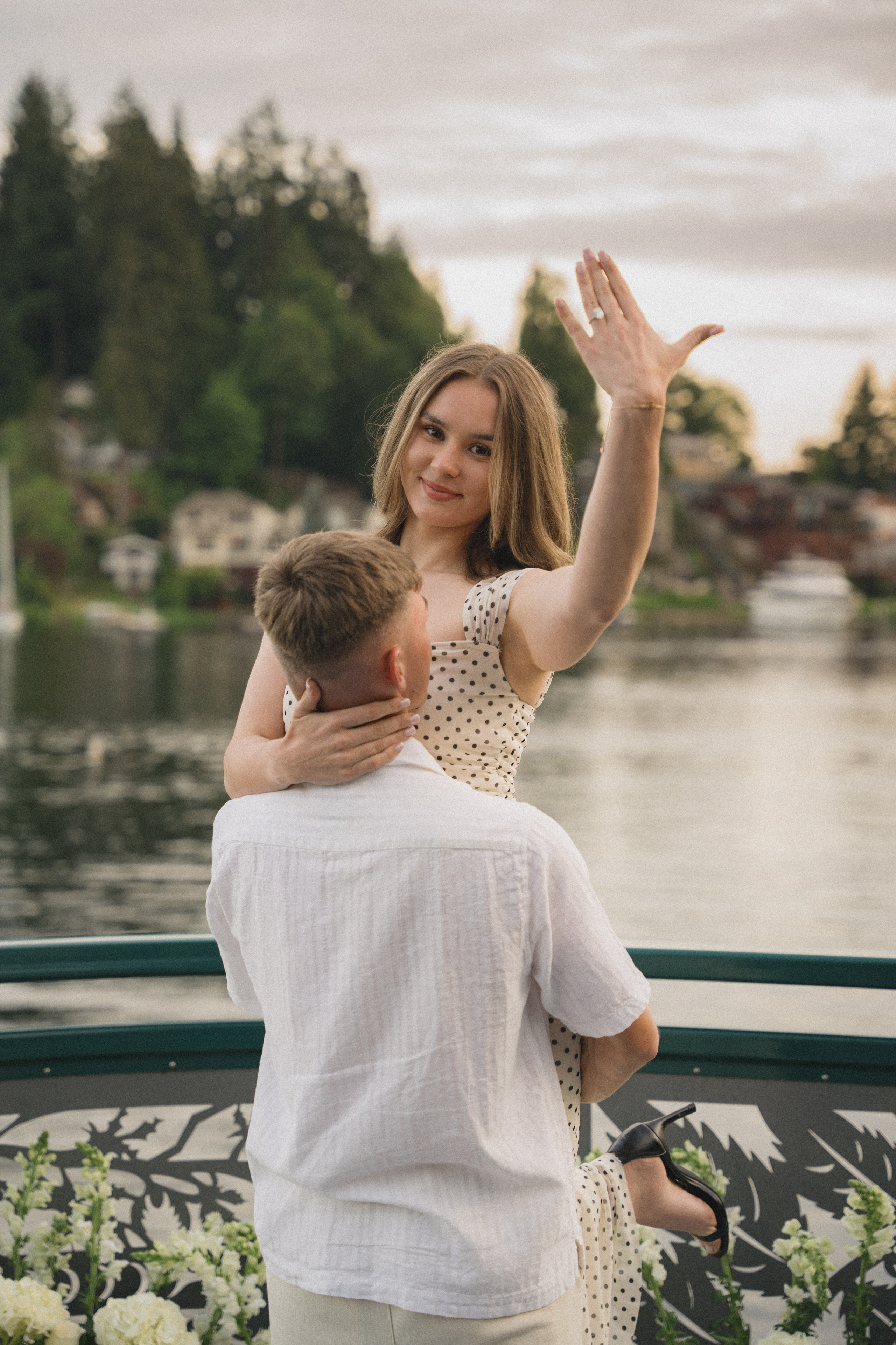 Ilya and Olena proposal. Photographer in Washington Sophia D