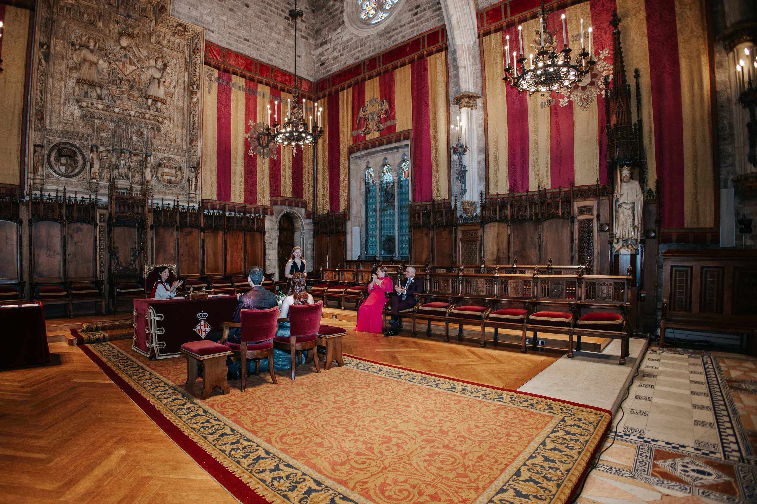 Alicia+Ruben, 04.10.2025, Ayuntamiento de Barcelona, Hotel Miramar. Wedding photographer in Catalonia