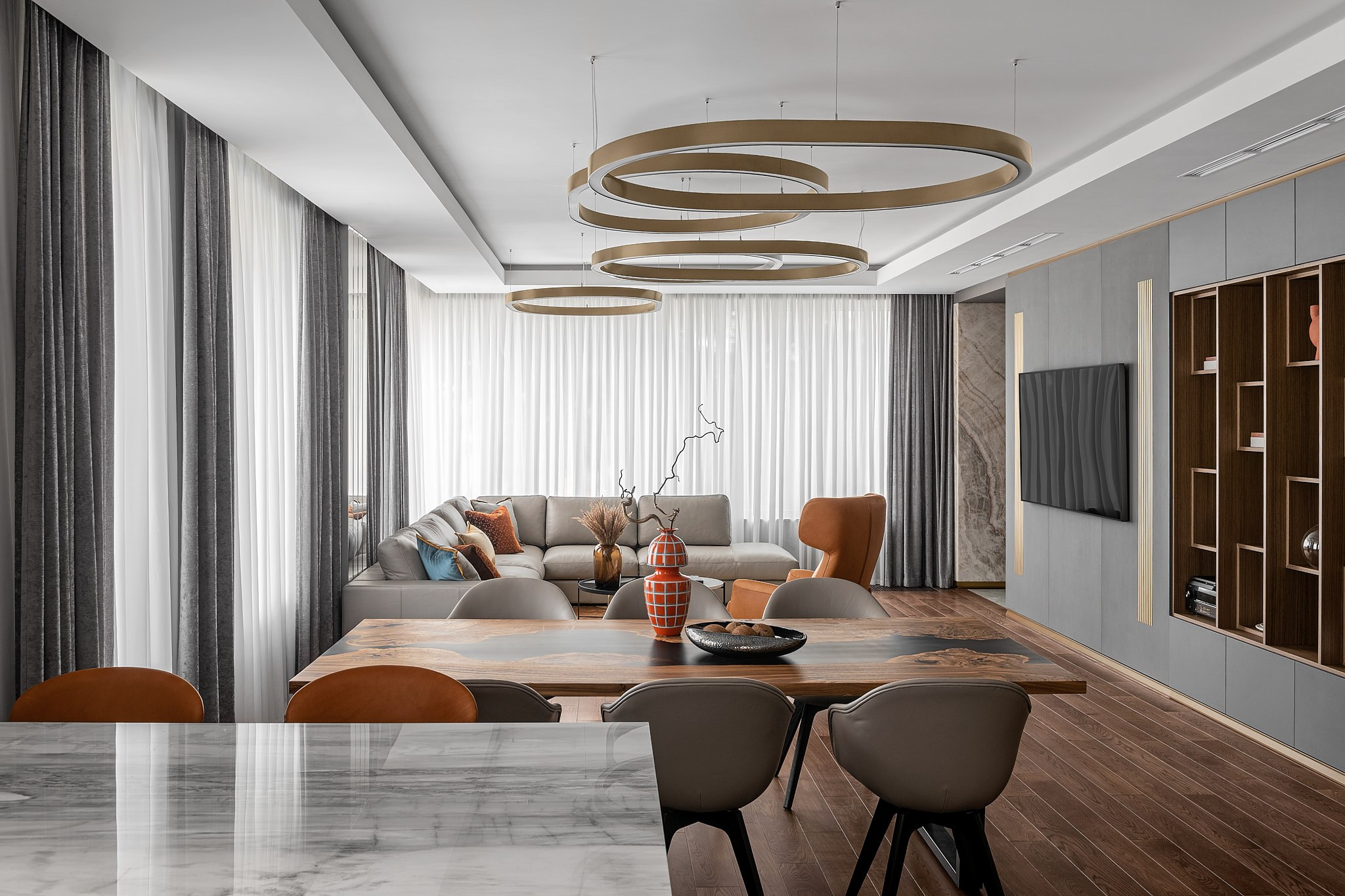 Private apartments by Red Robot Design