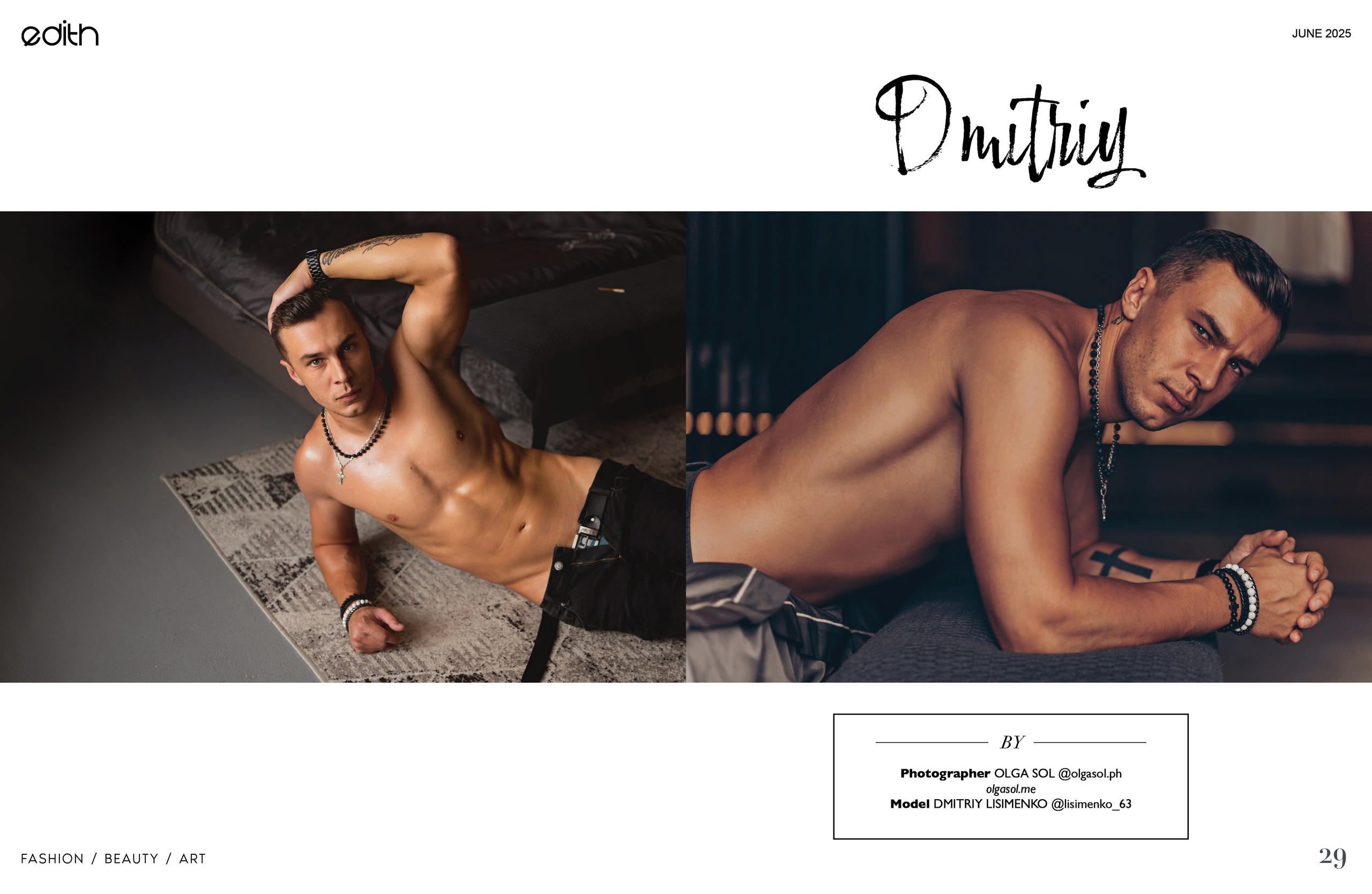 Editorial & Fashion. Фотограф Olga Sol — Портретная, семейная и контент-съемка