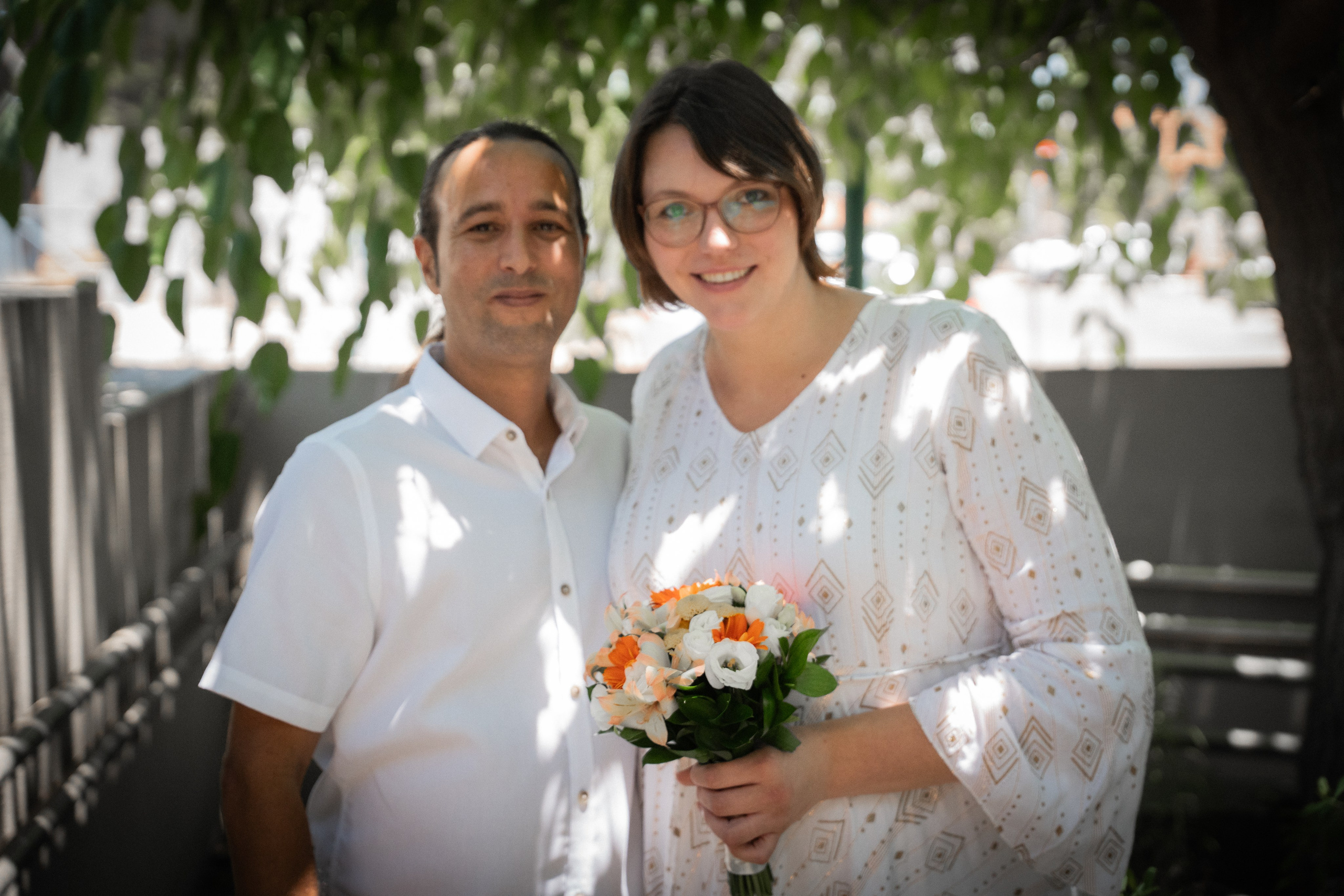 Chuppah of Yael & Raz, Hod Hasharon, July 2026. Divign By Tehilah — Meaningful Graphic Design & Photography