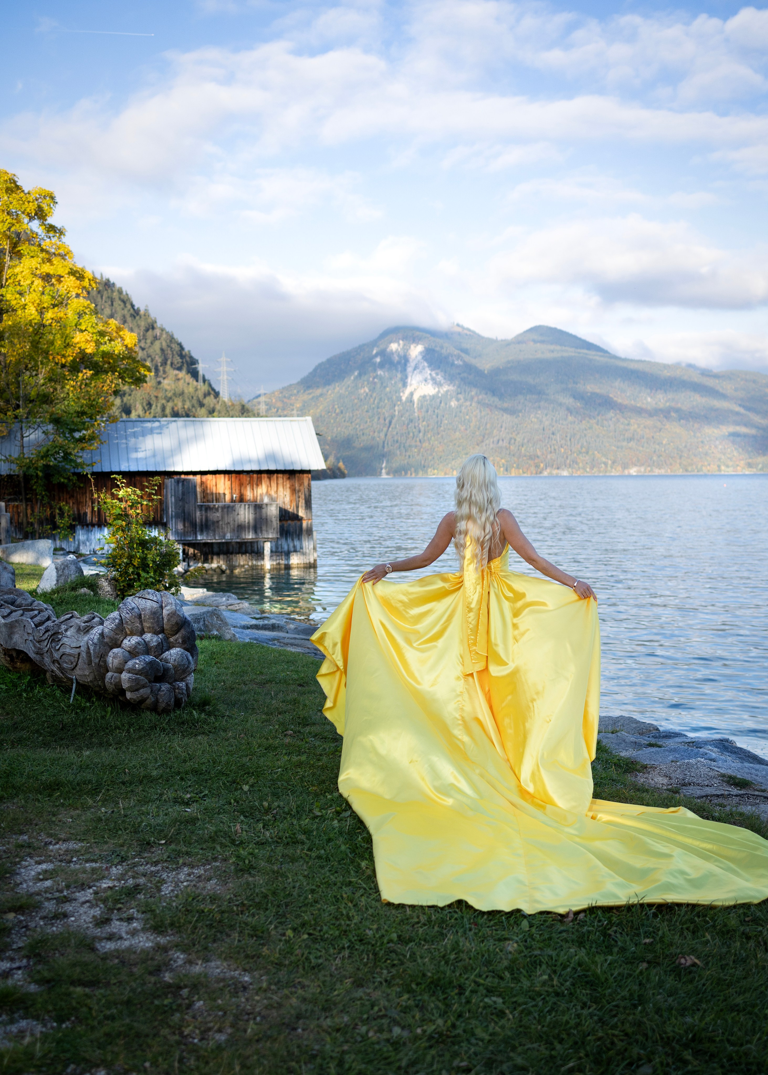 Lake. Photographer in Munich