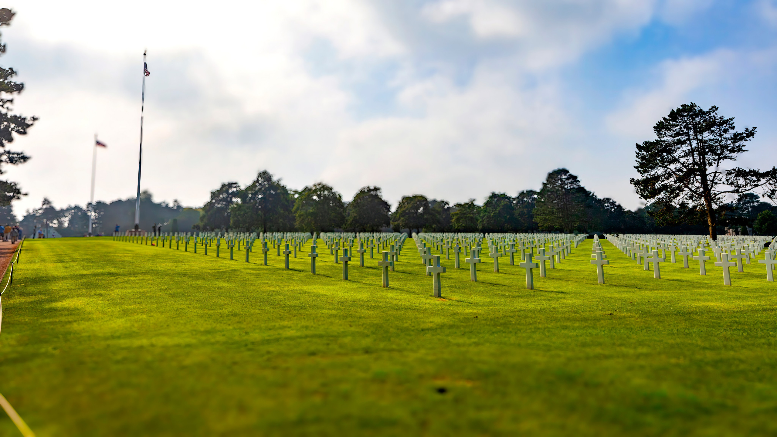 179.Normandy American Cemetery.France.19.9.2024. Путешествия в формате 360......