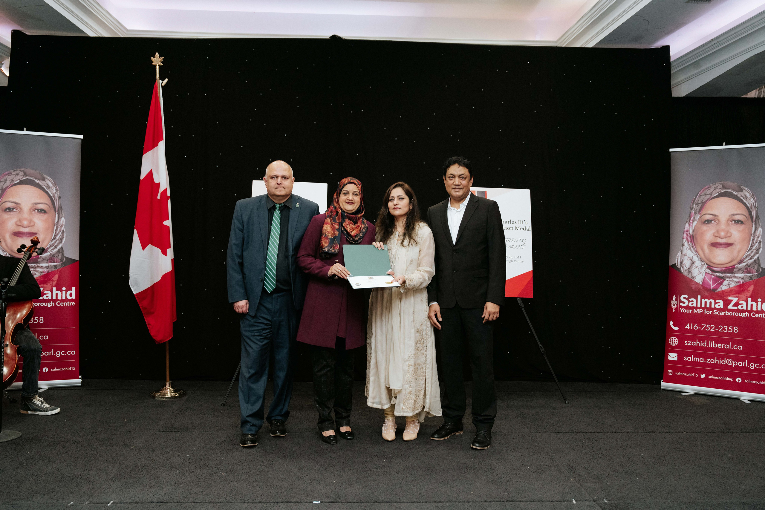 King Charles Coronation Medal Awarding Ceremony. MISAJA MEDIA