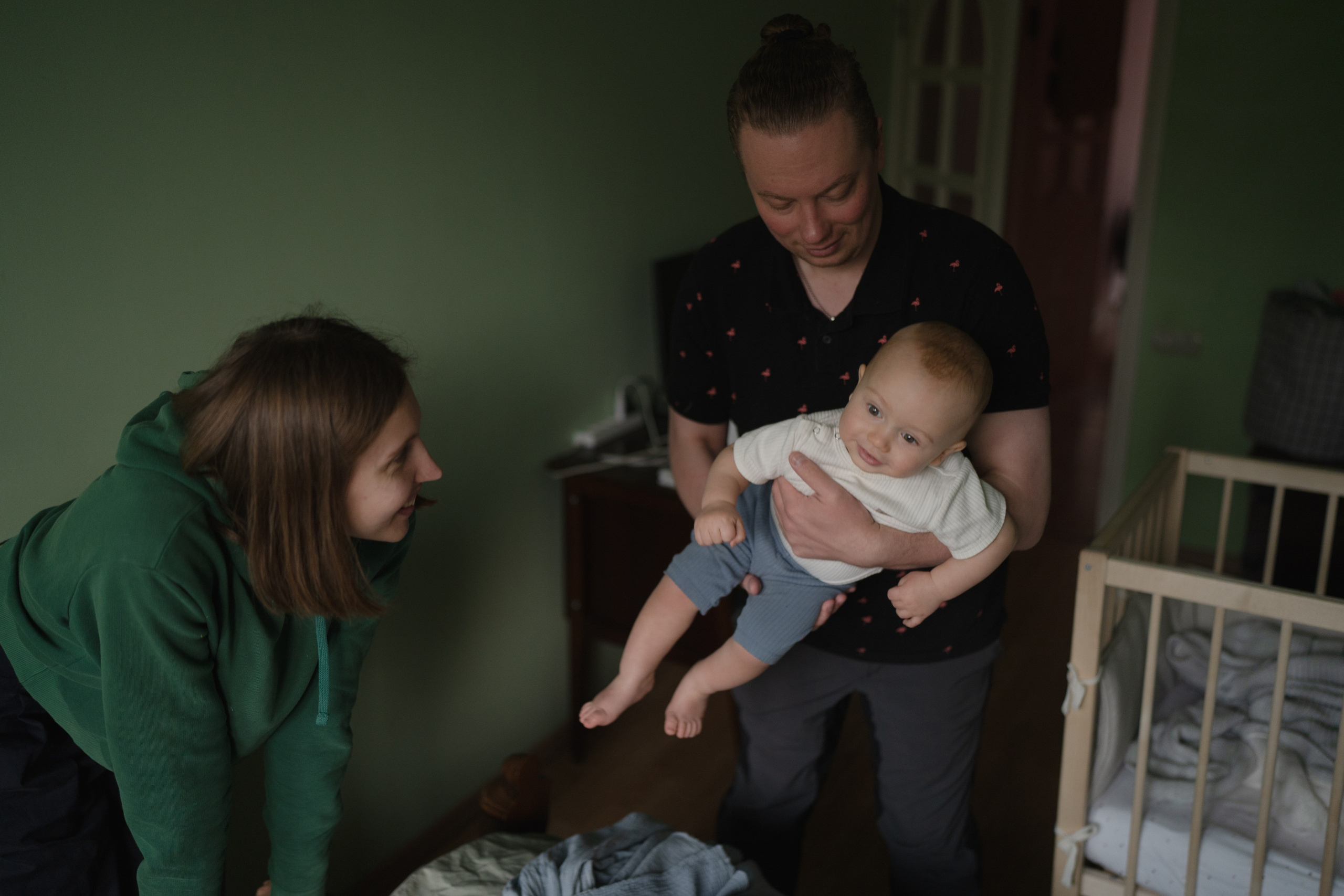 Alena, Vlad and their son Lev. Main