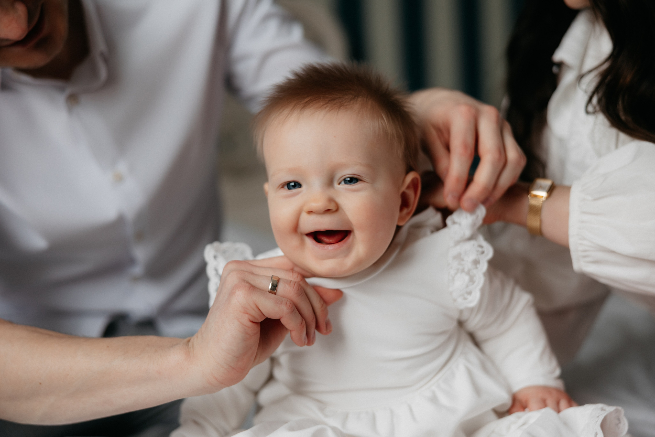 Chrzest Święty Amelki. Fotograf Siedlce