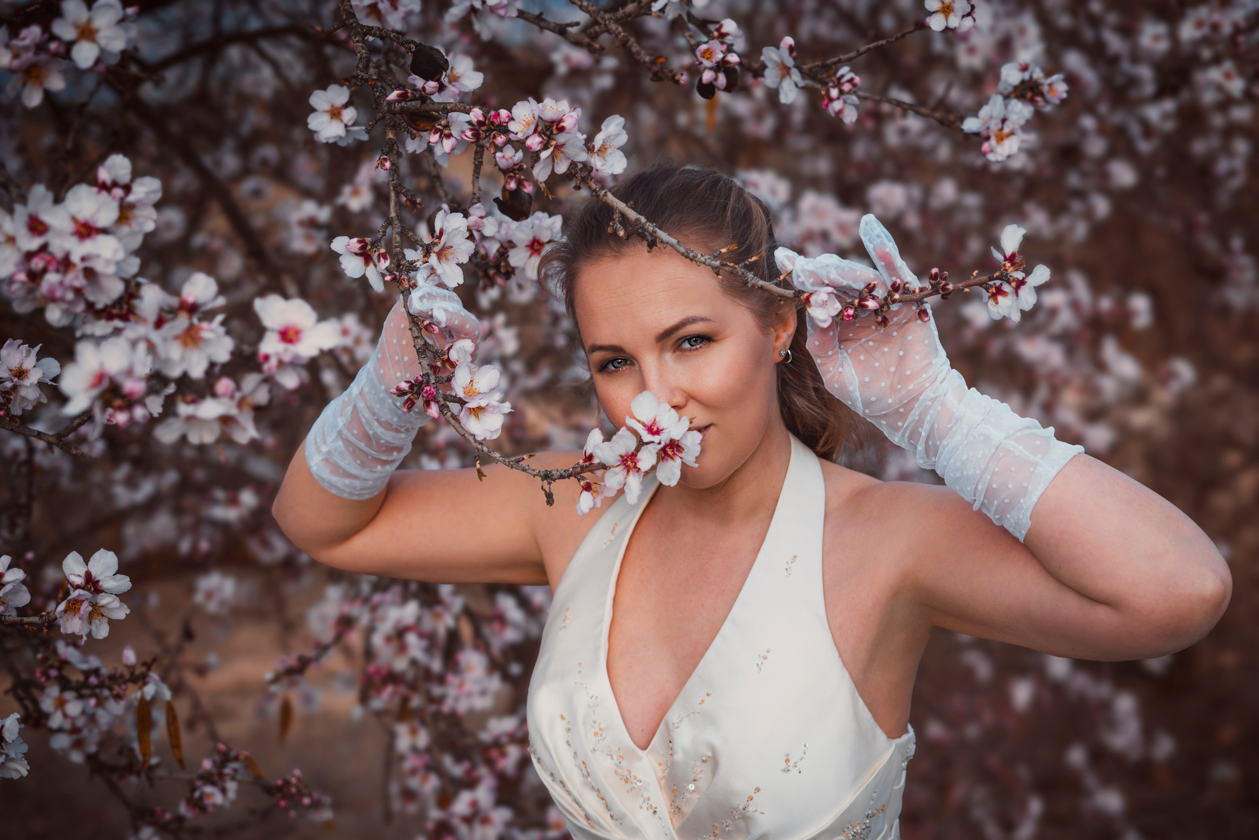 Свадебная прогулка в цветущем миндале. Анастасия Благова — Твой фотограф в Малаге 🇪🇸
