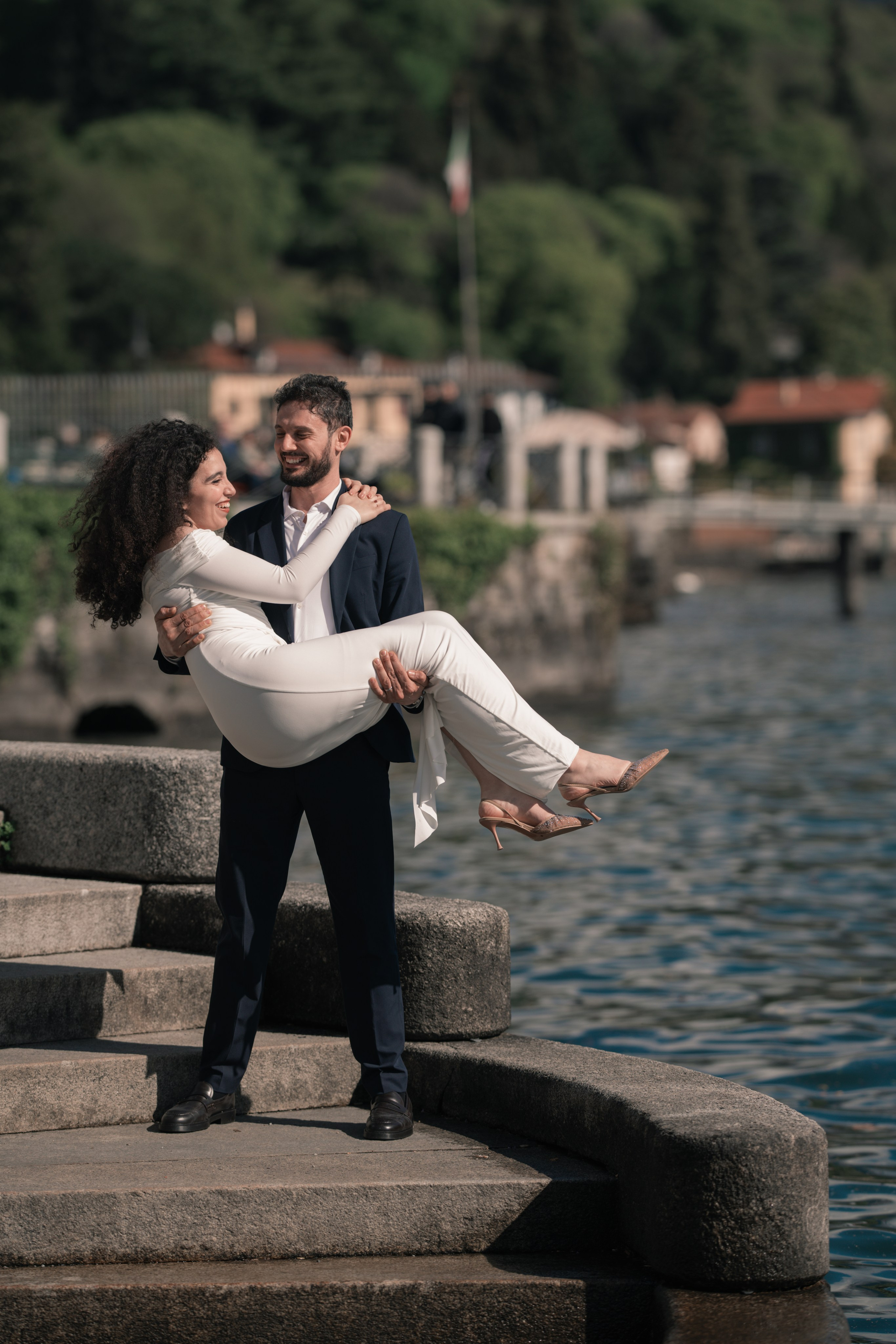 Yesmine & Temim. Fotografo matrimonio Lago di Como Ferrari Media Production