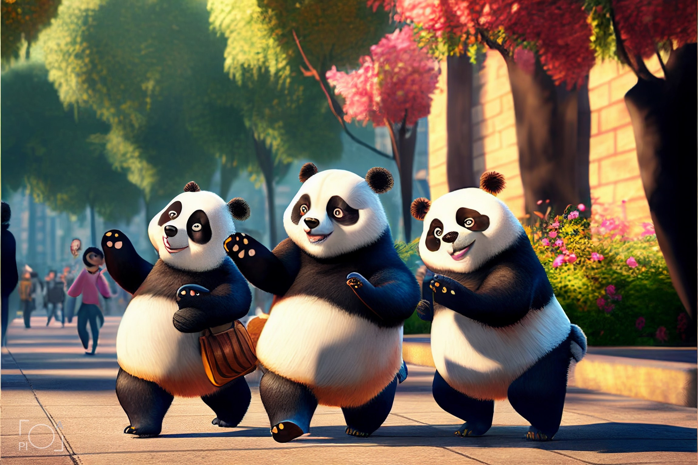 The history of pandas. Photographer in Shanghai — Lola Pidluskaya