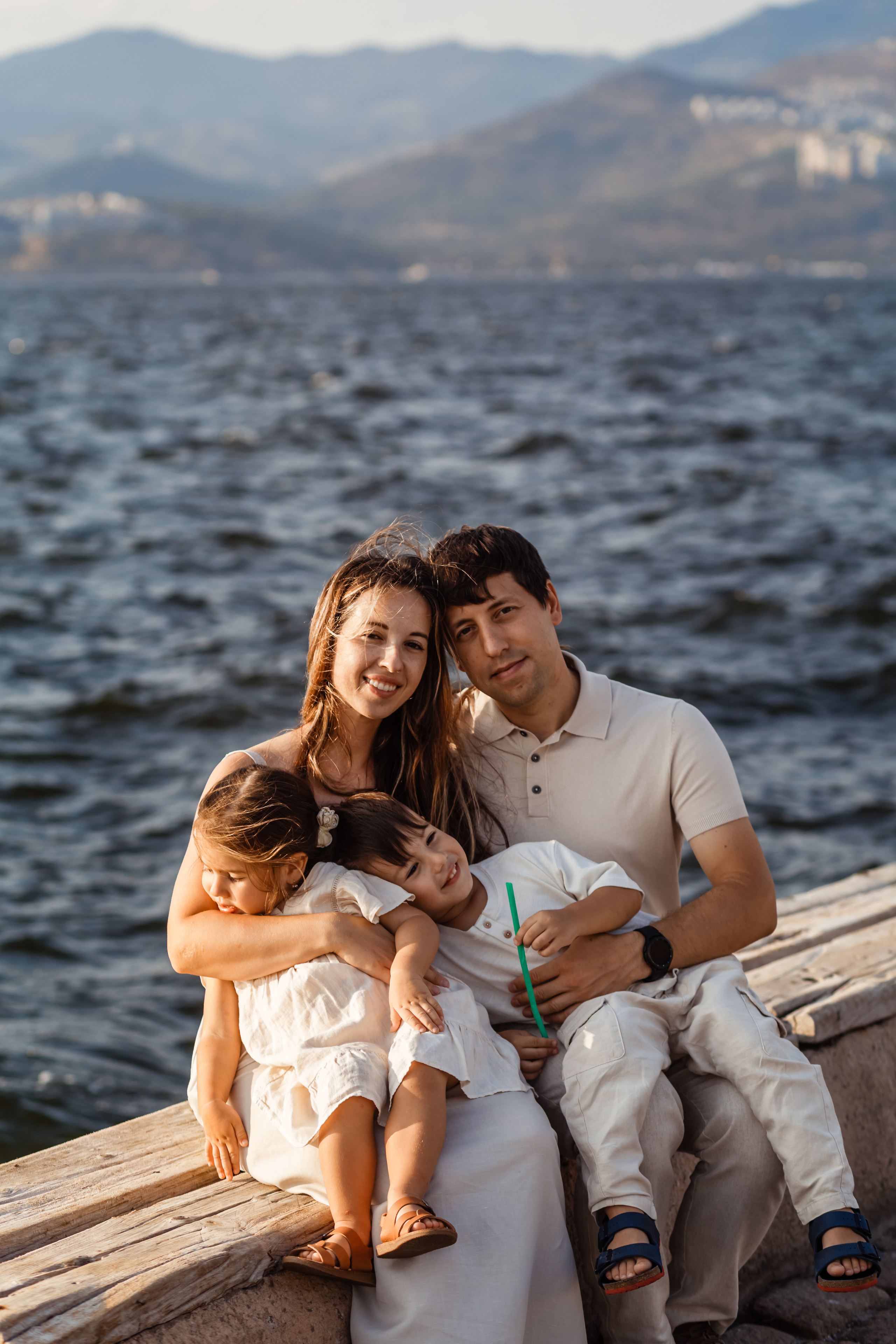 Family walk in Izmir