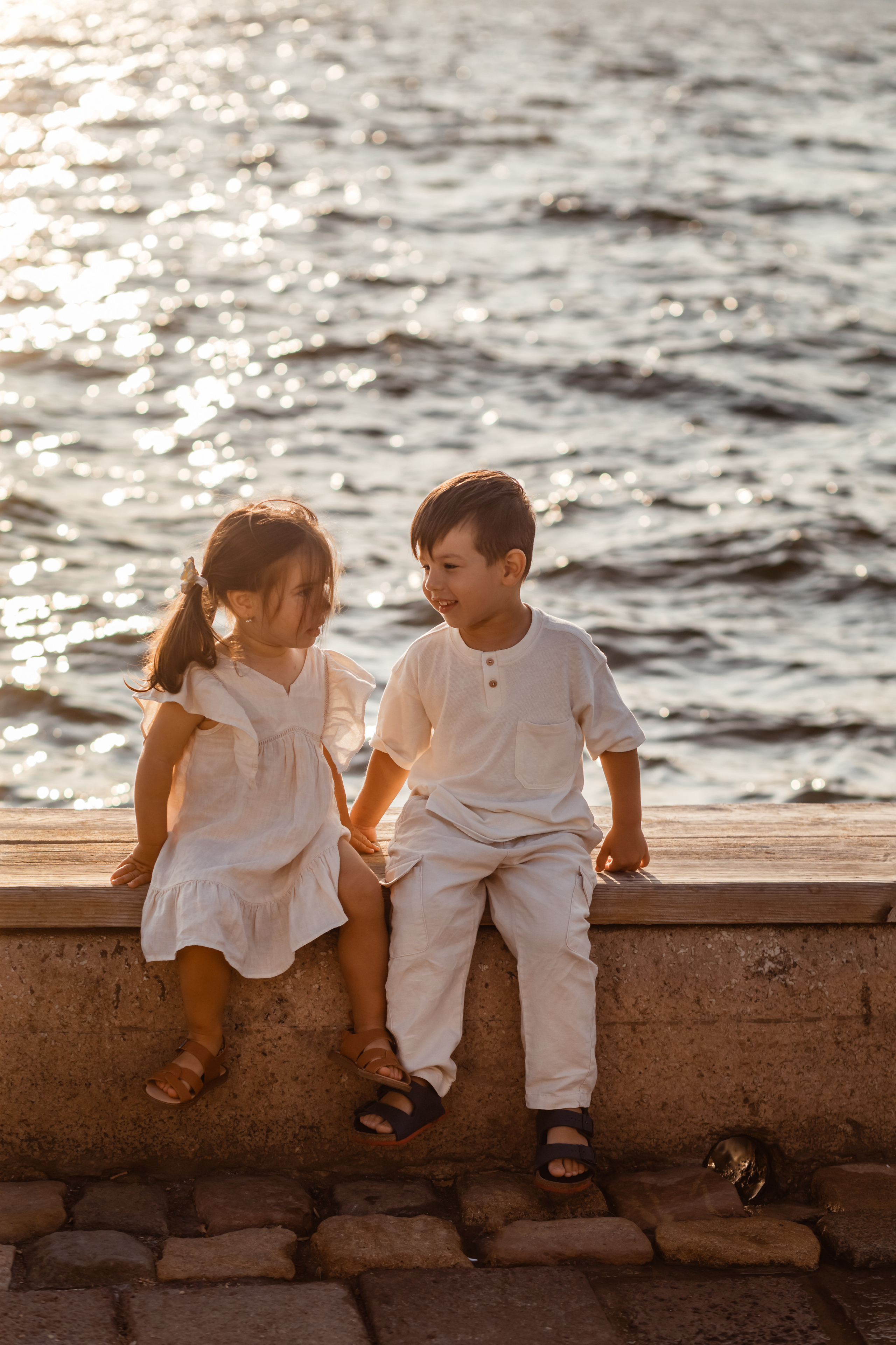 Family walk in Izmir
