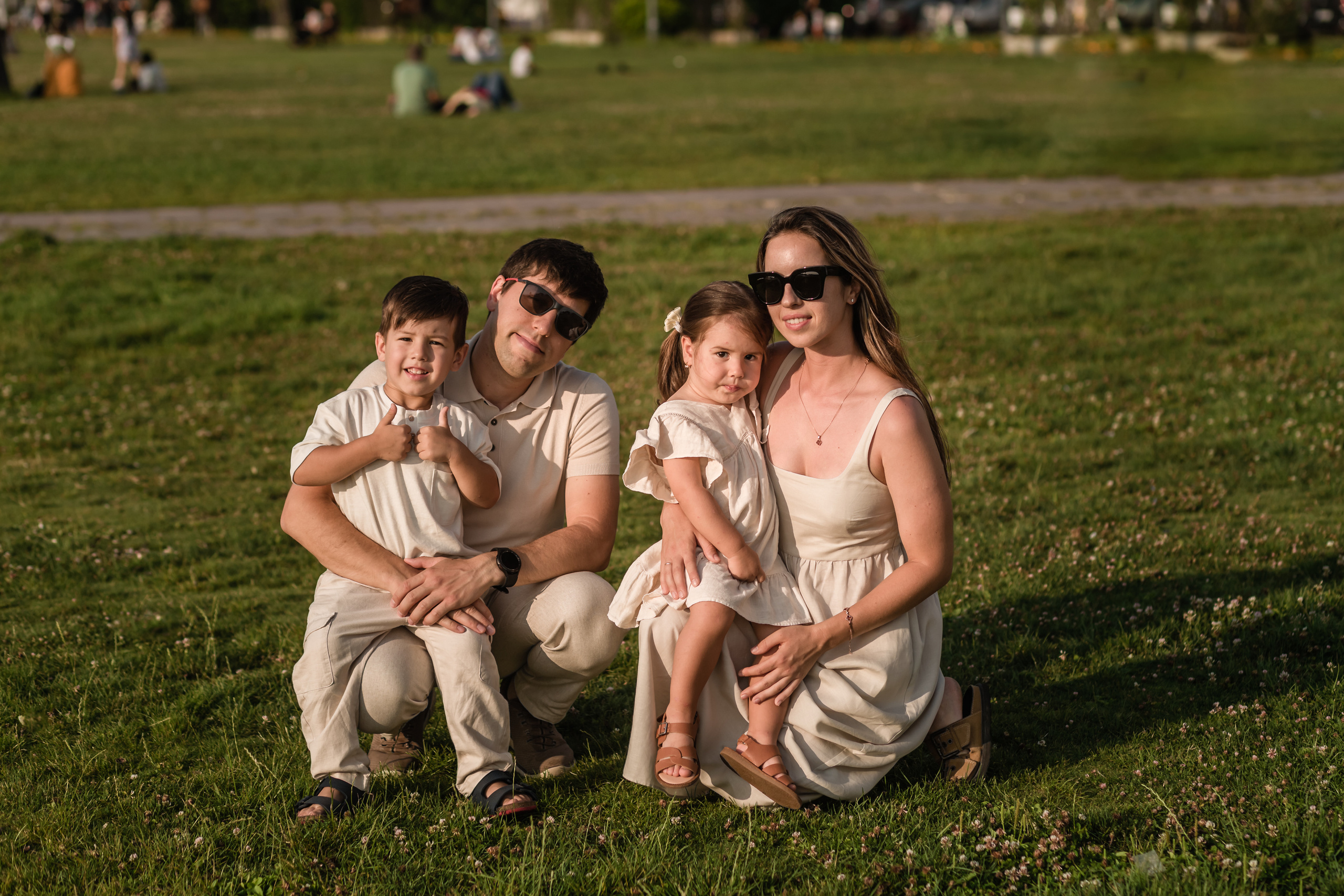 Family walk in Izmir