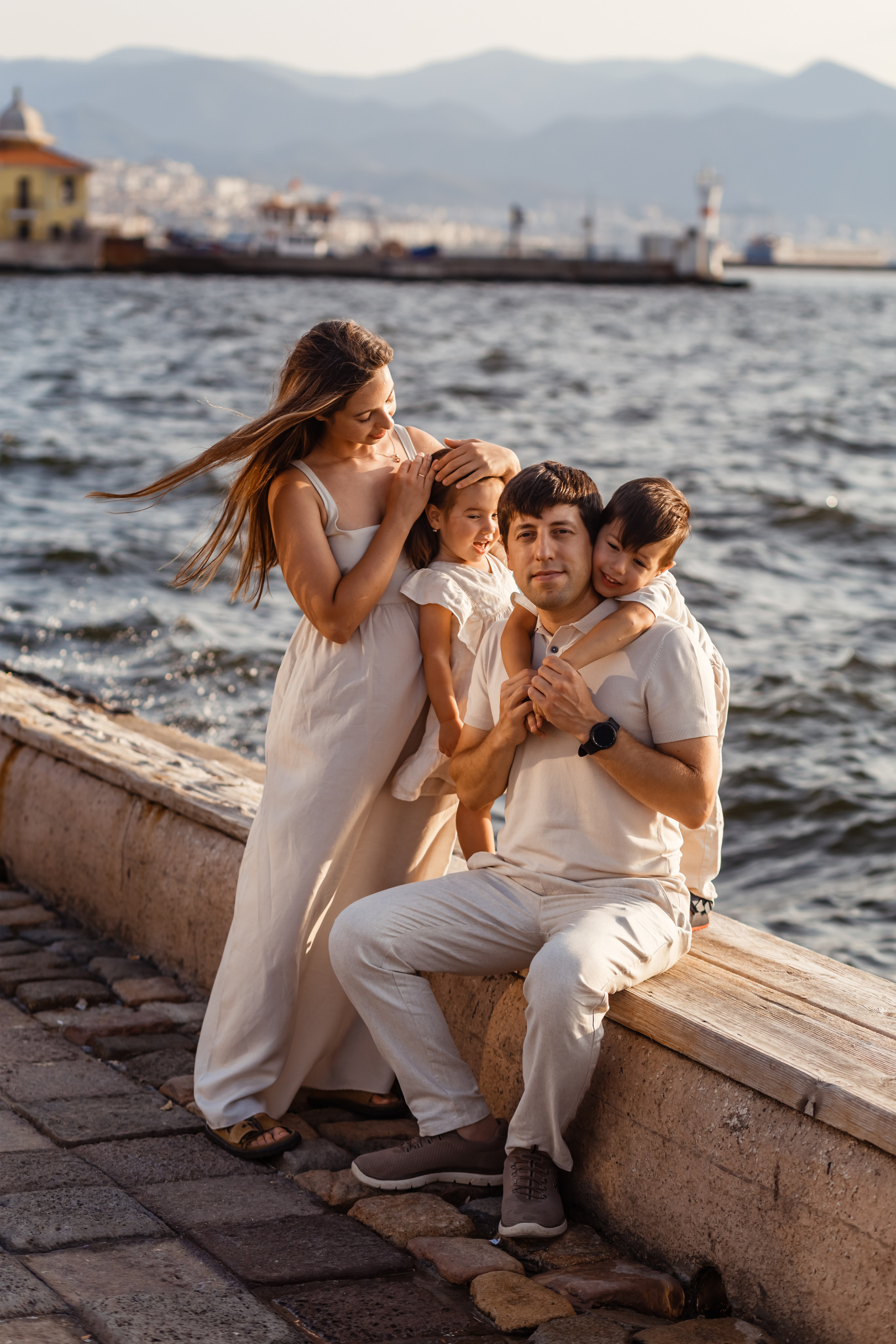 Family walk in Izmir
