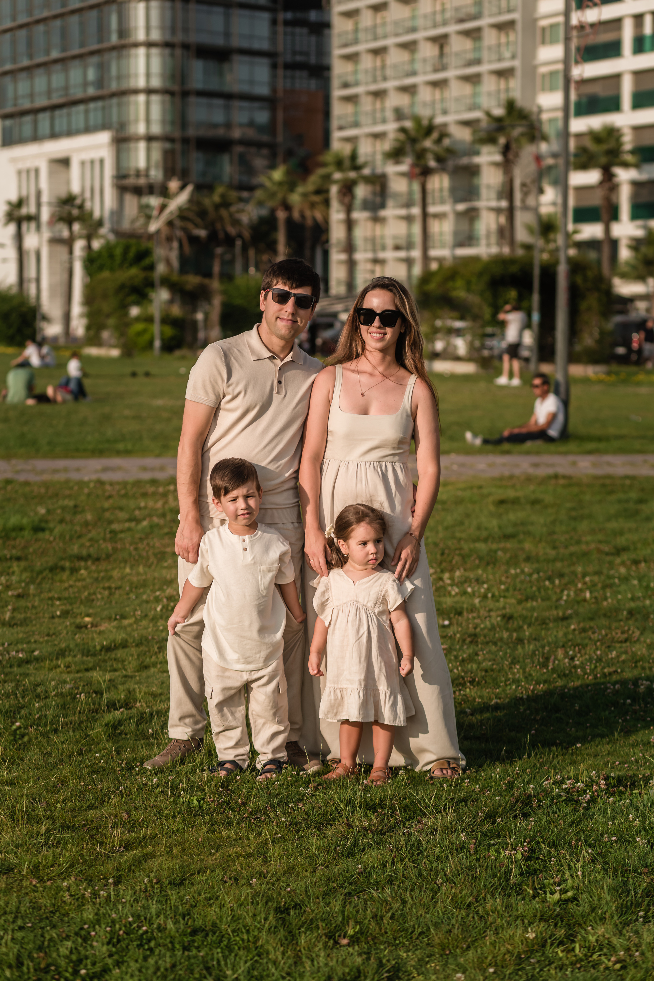 Family walk in Izmir