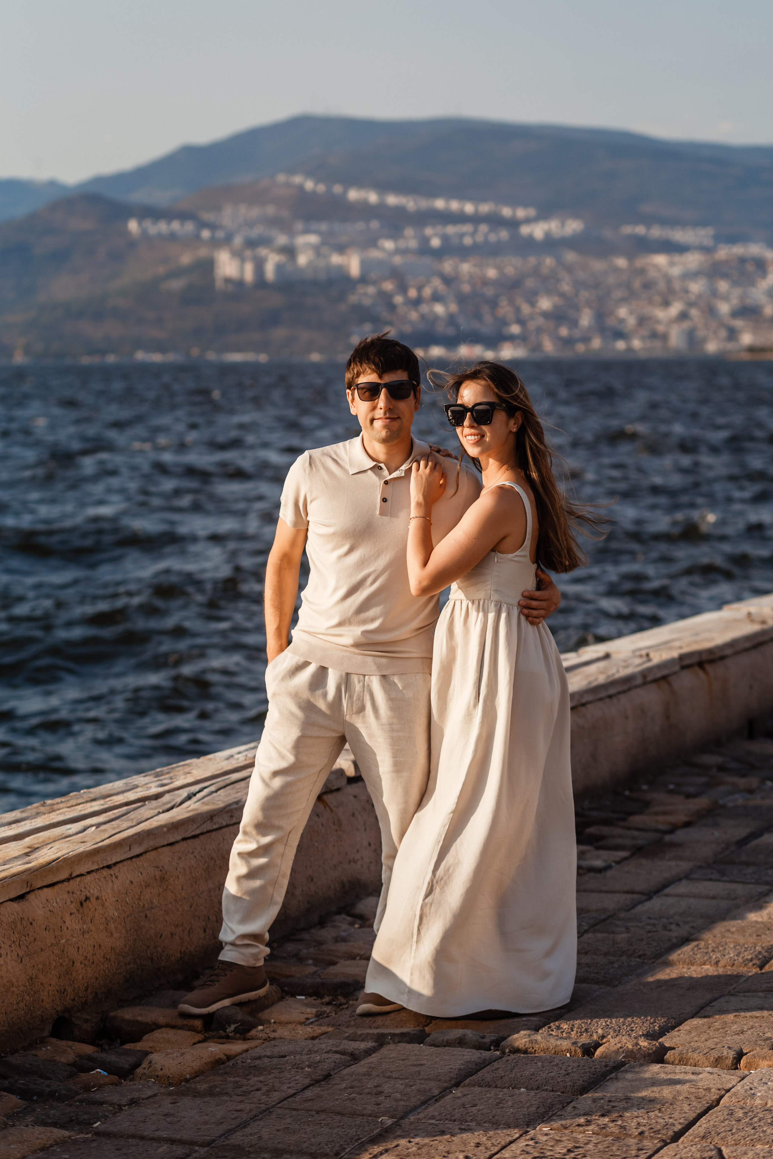 Family walk in Izmir