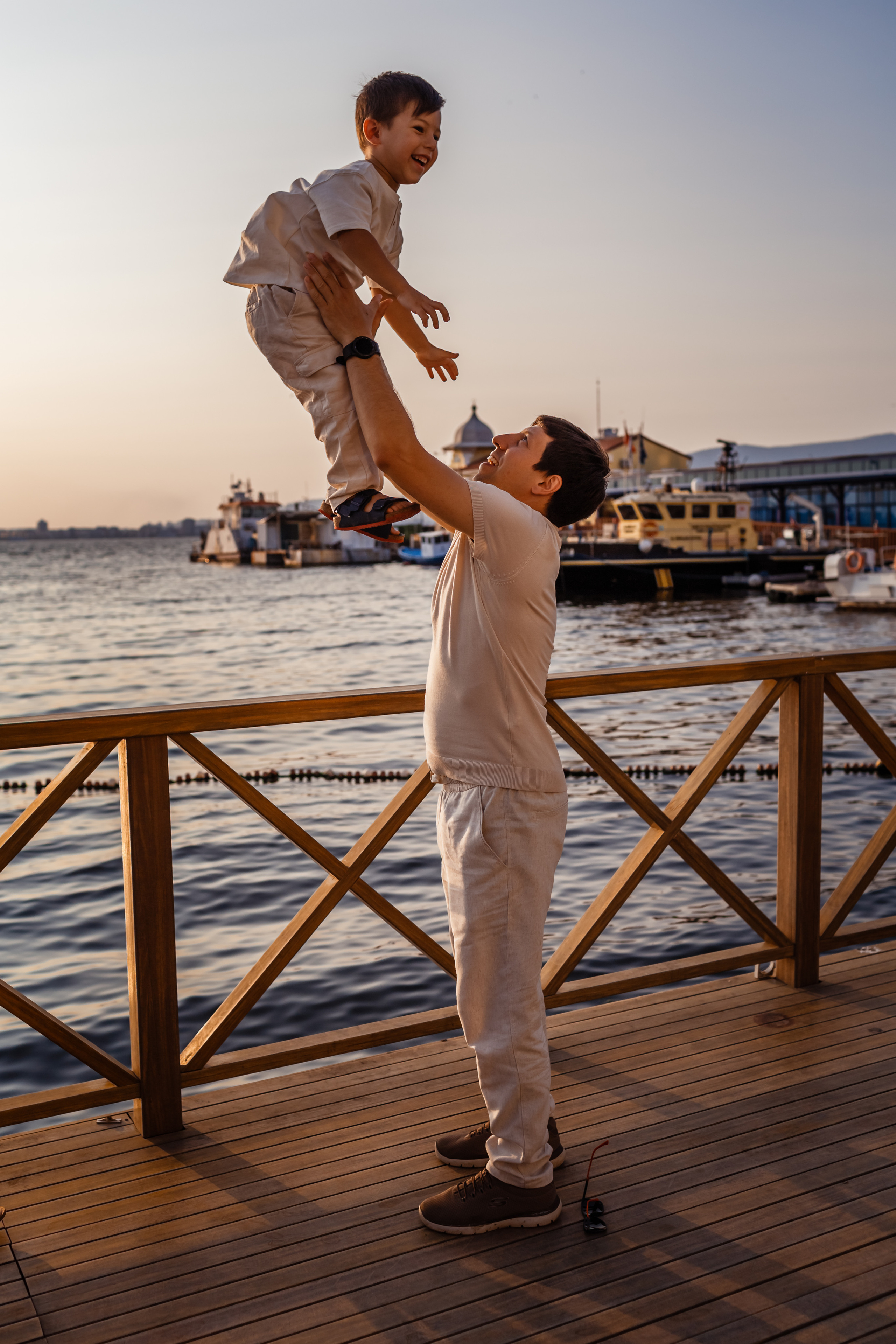 Family walk in Izmir