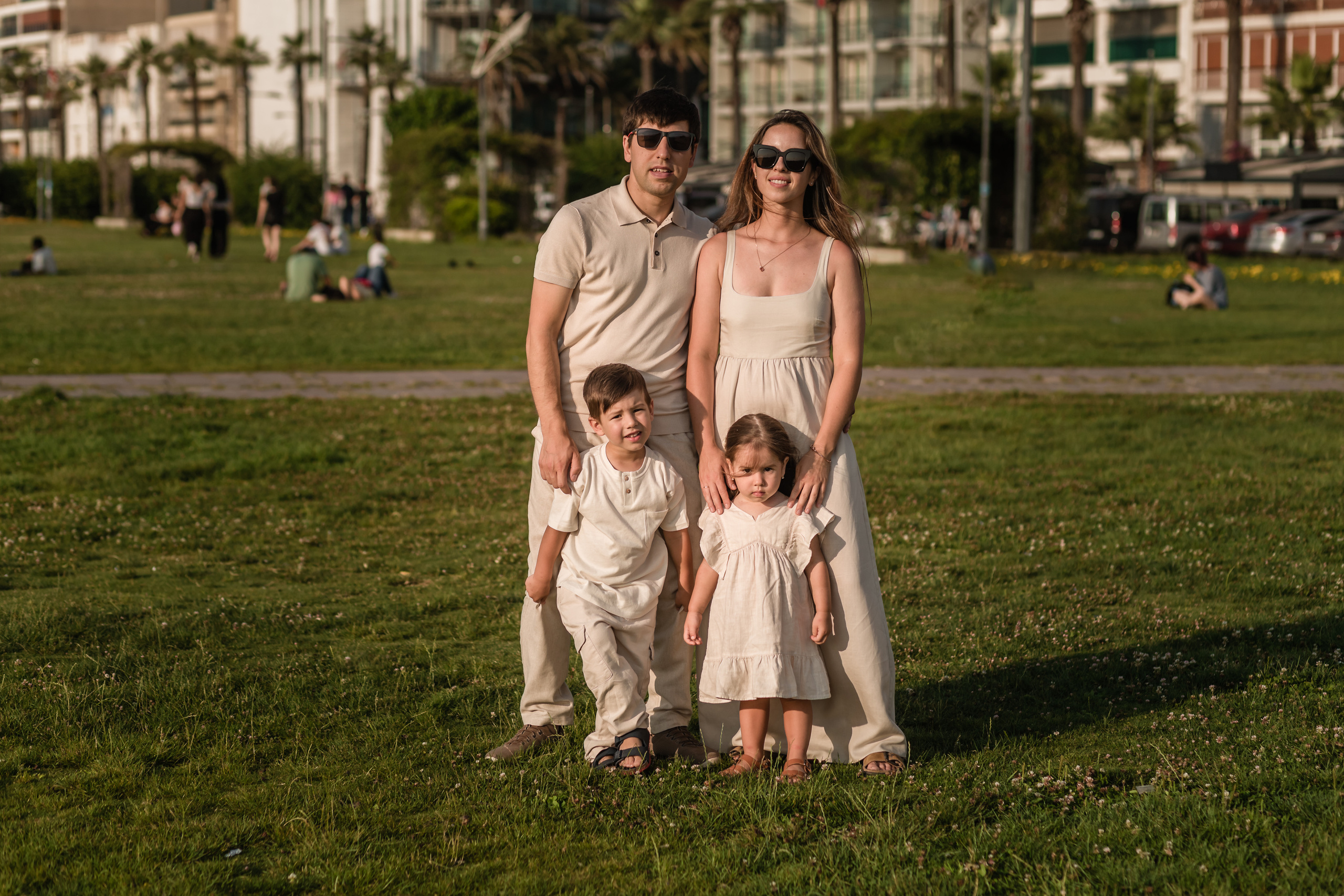 Family walk in Izmir