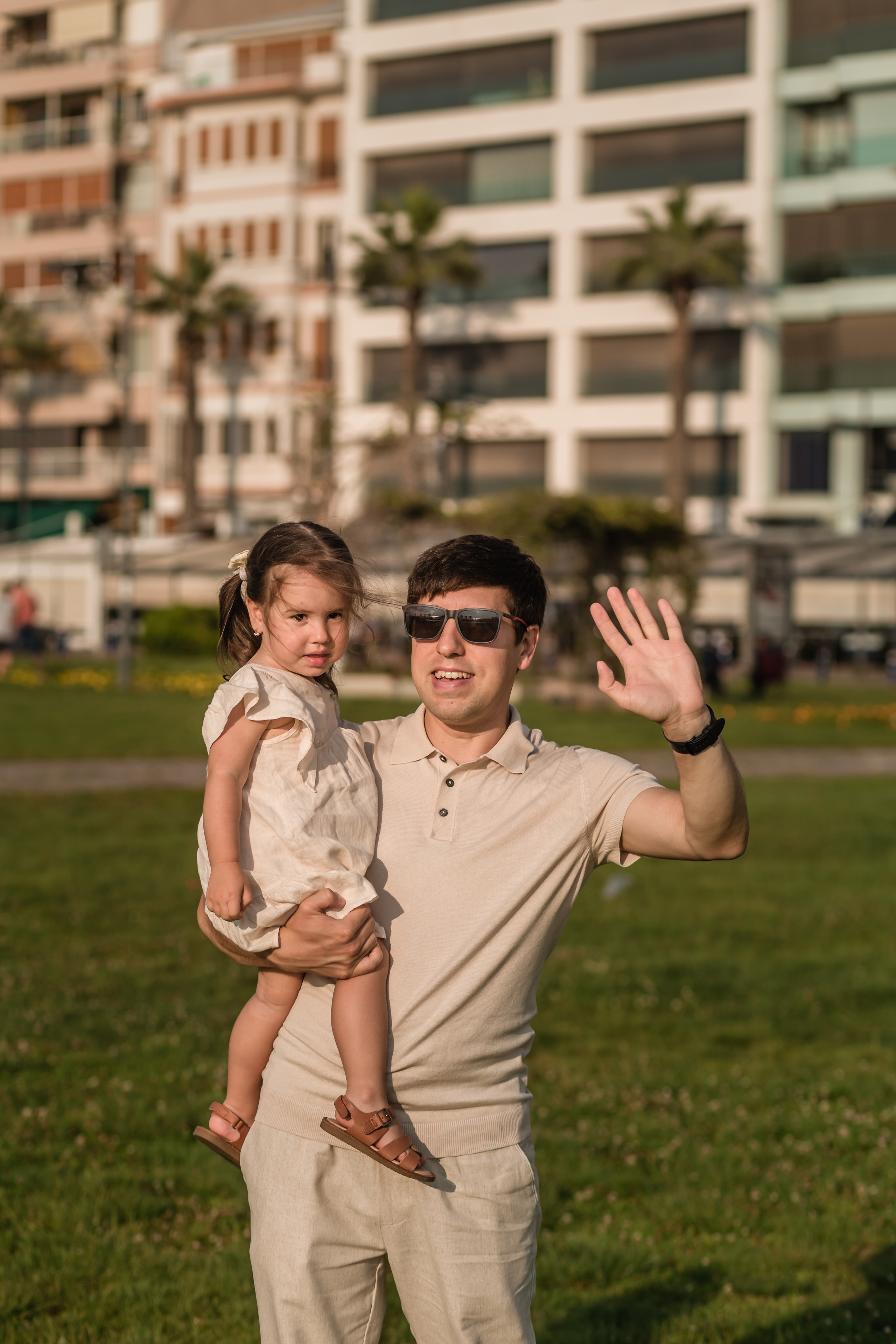 Family walk in Izmir