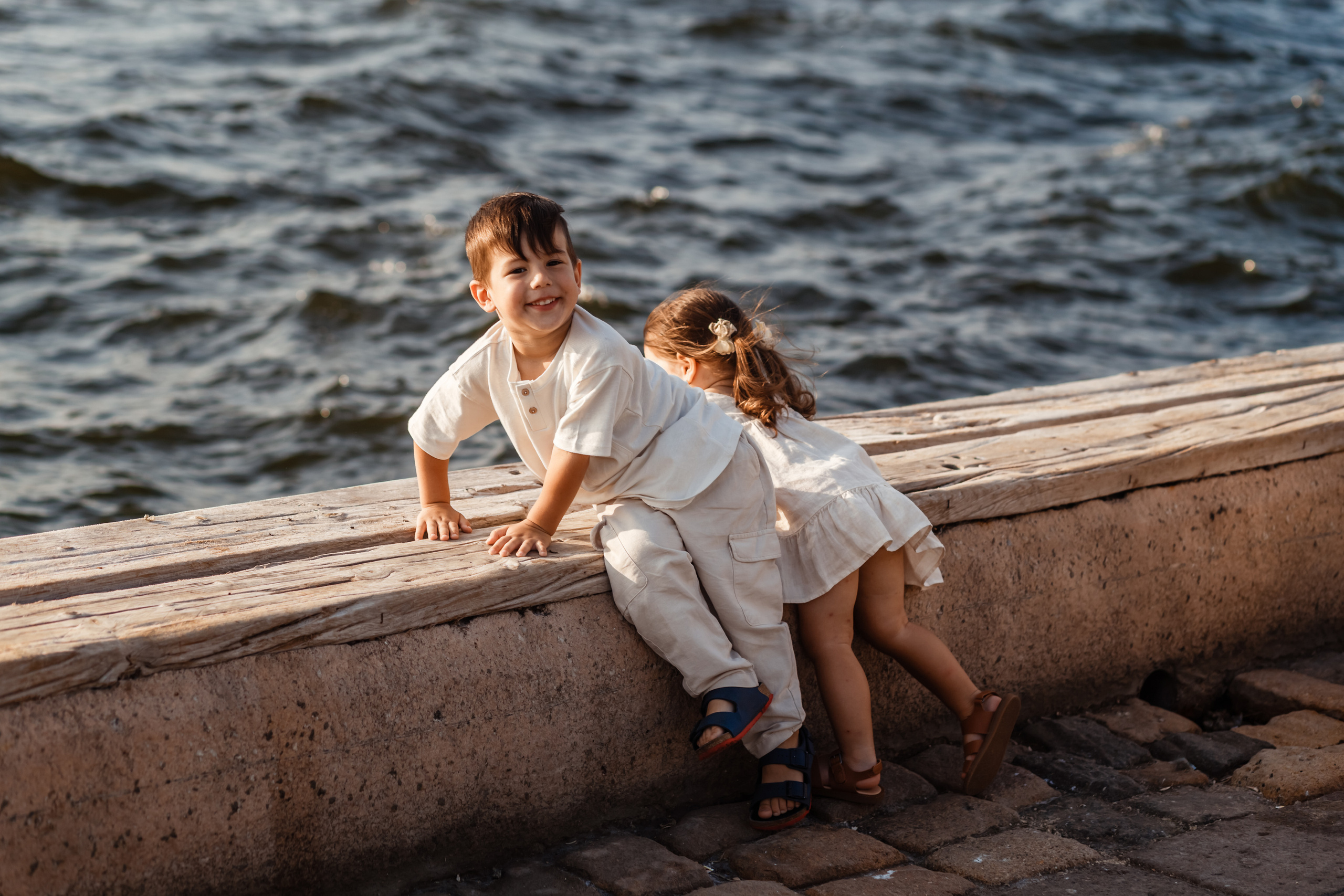 Family walk in Izmir