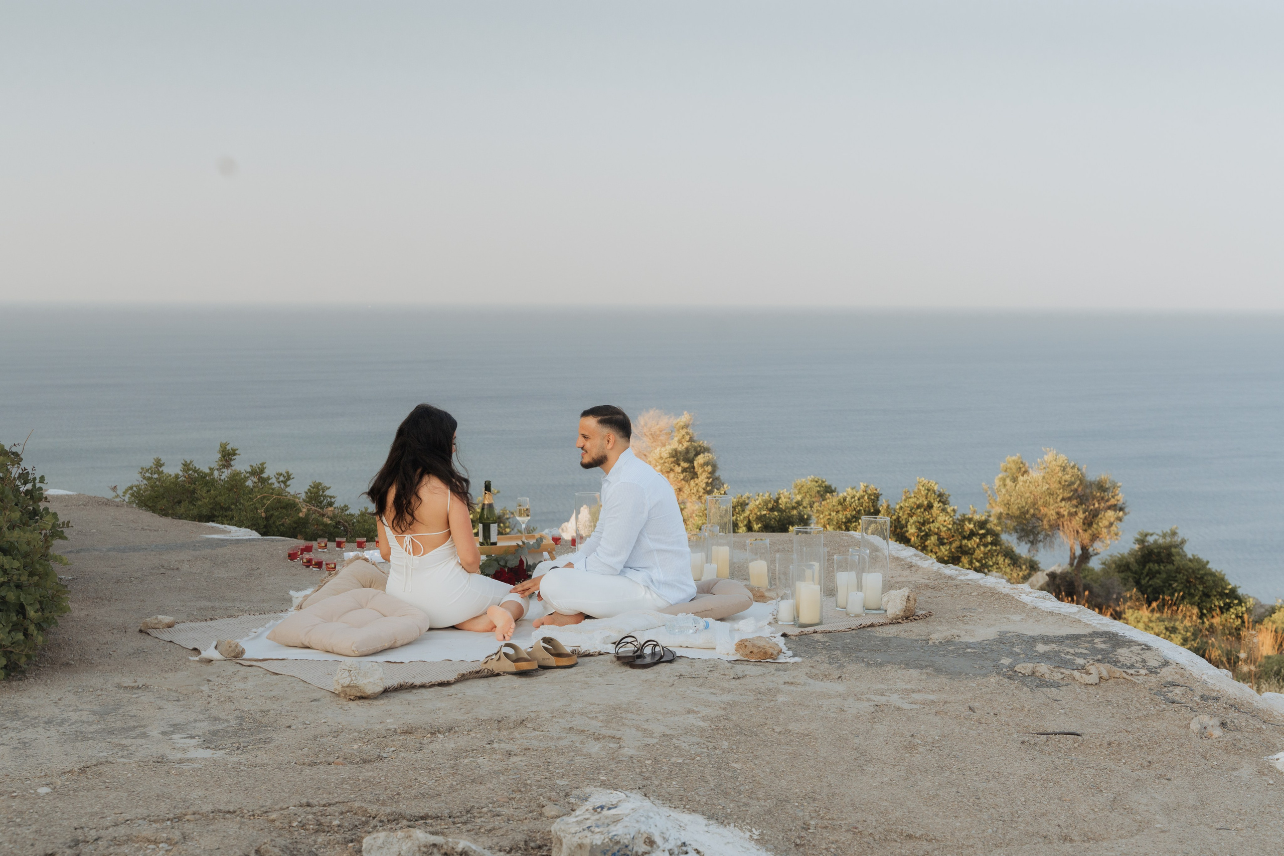 Anil and Denise. Renate Woeste | Wedding planner in Rhodes. Creating dream weddings by the sea. Let’s make your special day unforgettable