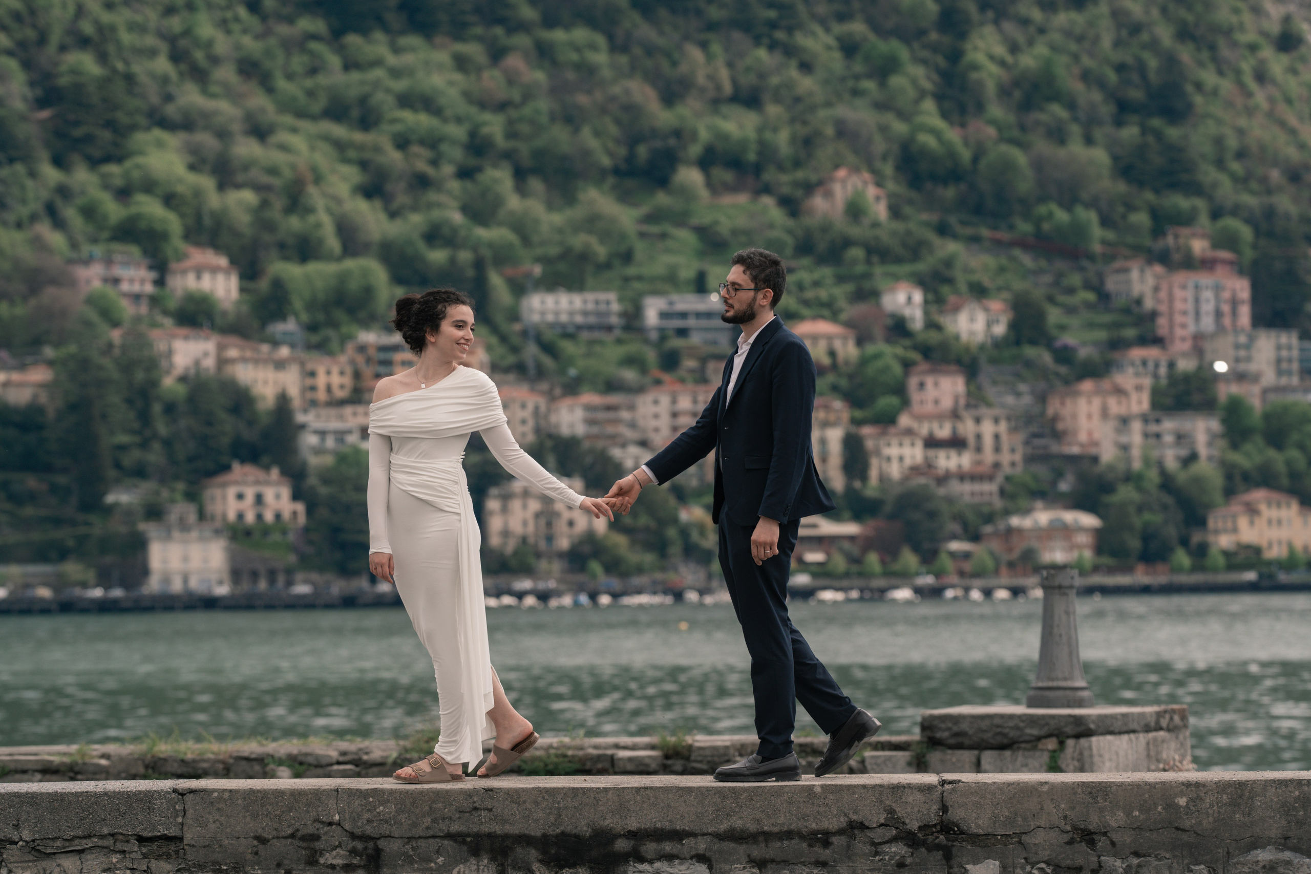 Yesmine & Temim. Fotografo matrimonio Lago di Como Ferrari Media Production