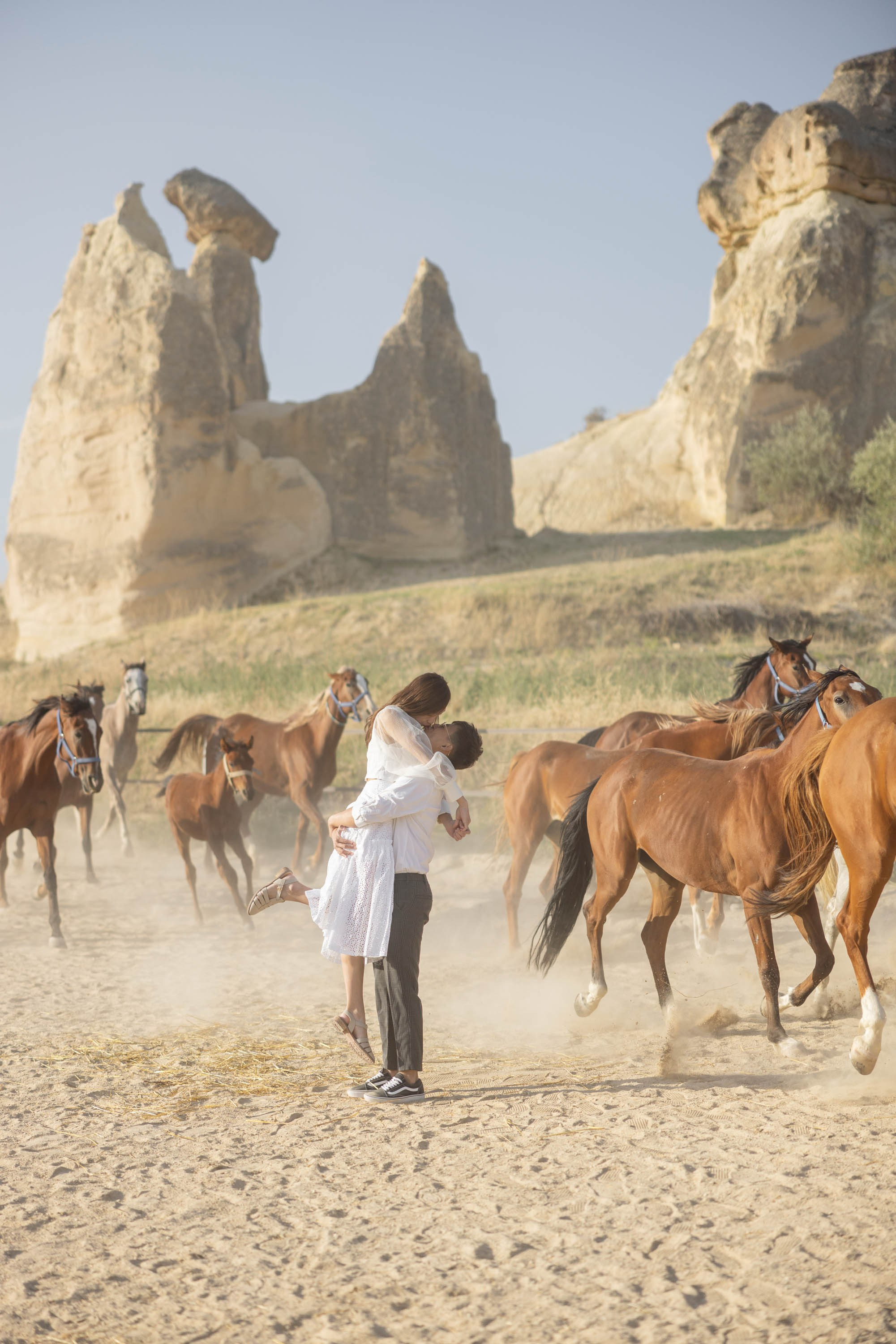 Couple photo shoot in Cappadocia. Julia Ganch I Fashion Wedding Photography I Cappadocia Turkey