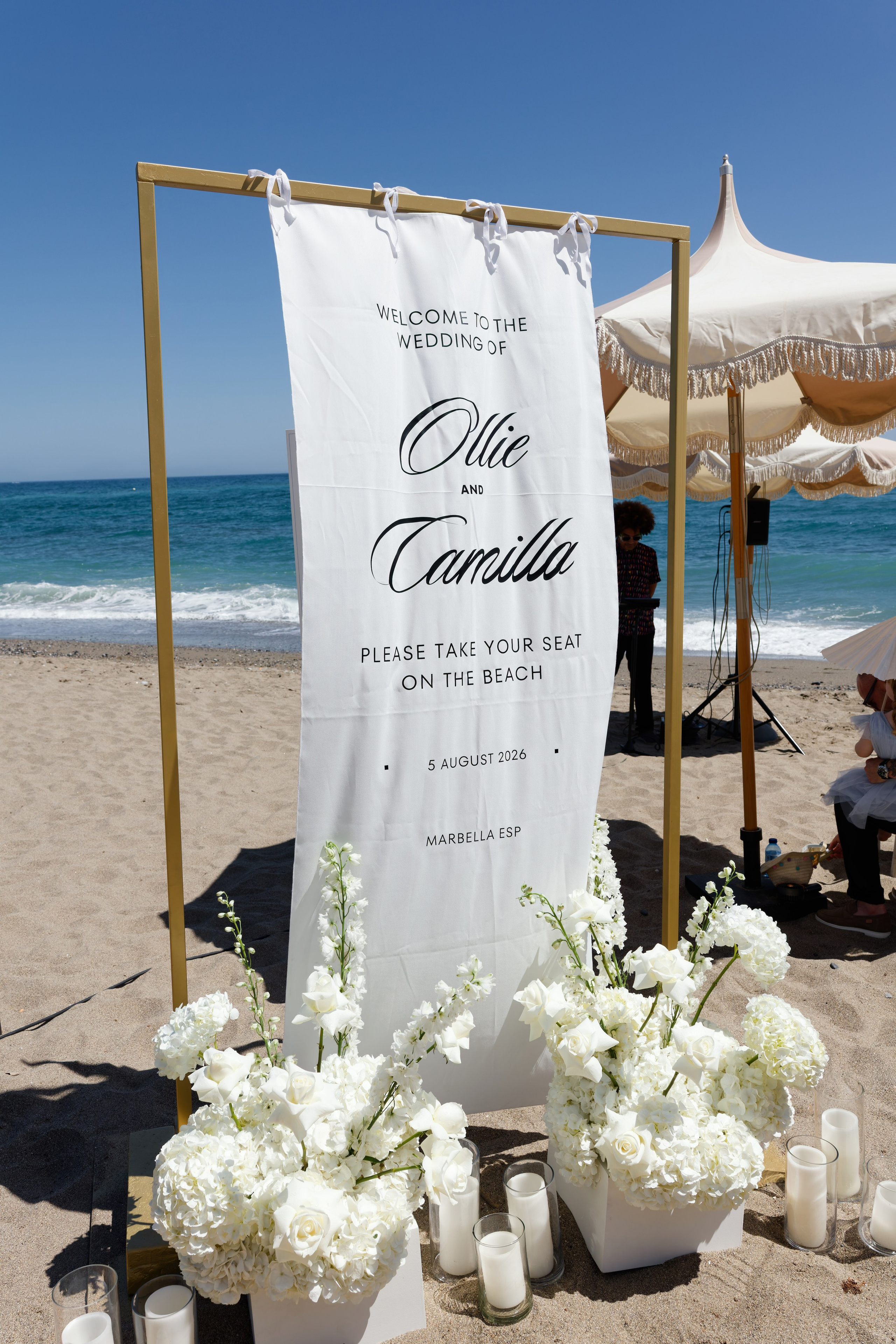 Beach Wedding in Marbella PREVIEW. Destination Wedding Photographer — Nikita Burtsev