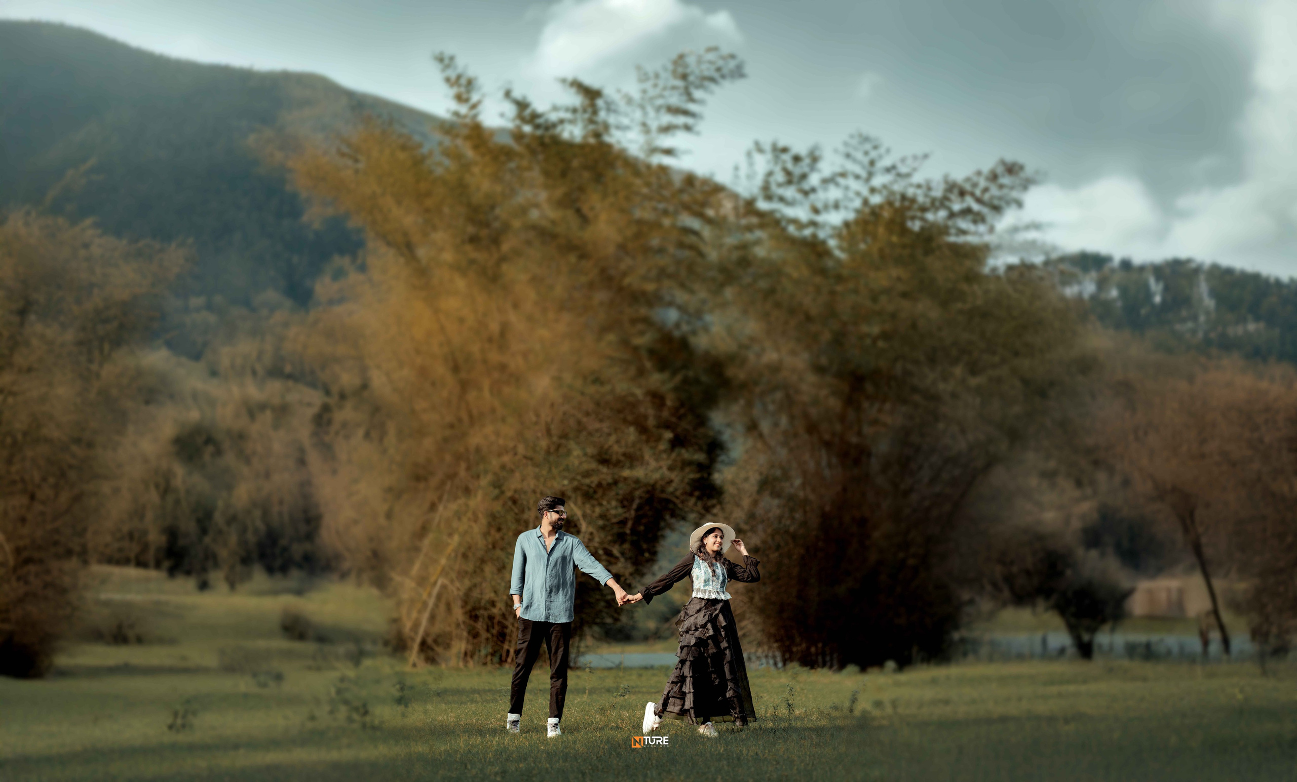 ABRU & NEENU Save The Date. NTURE WEDDING