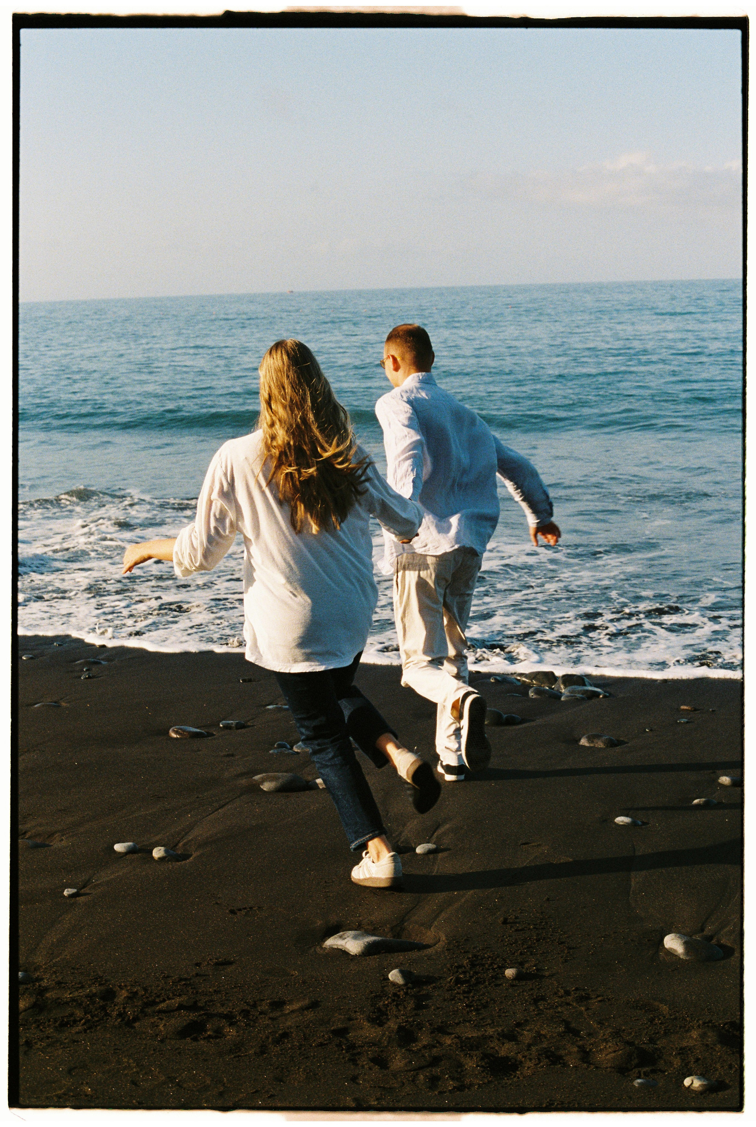 Maria and Nazar / FUJIFILM 400. Portrait photographer in Madeira — Marina Shtukina