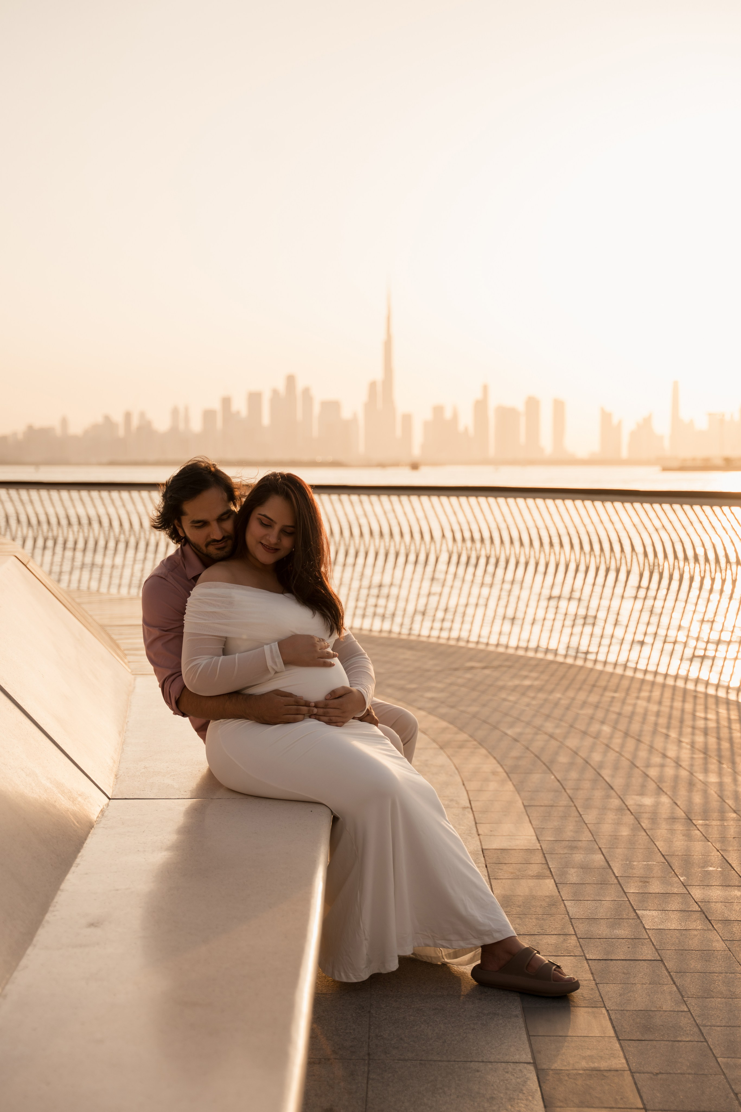 Sunset Symphony of Love. Angela Iakovleva — Family Photographer in Dubai