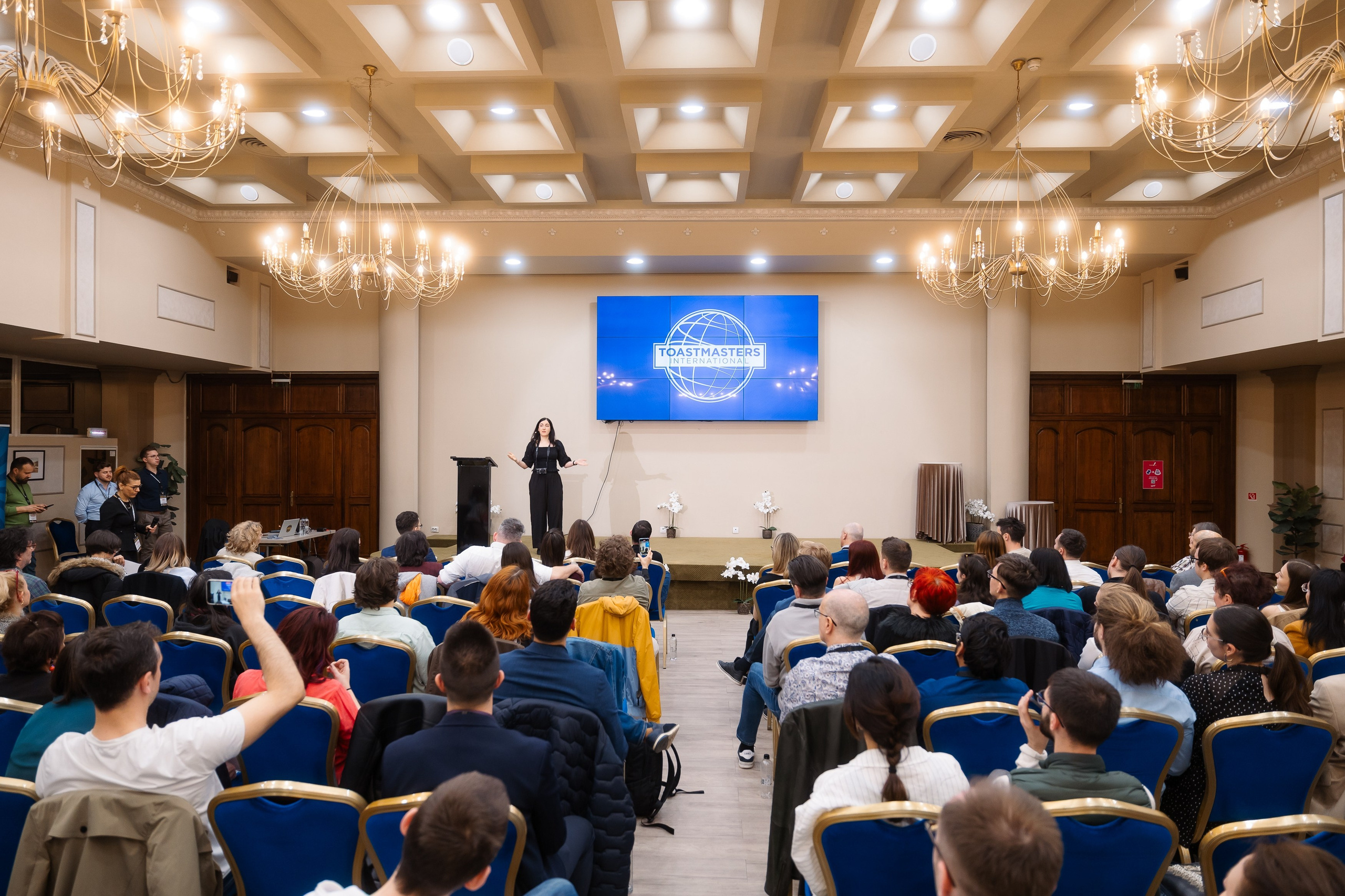 Toastmasters Conference. Marius Ciocan