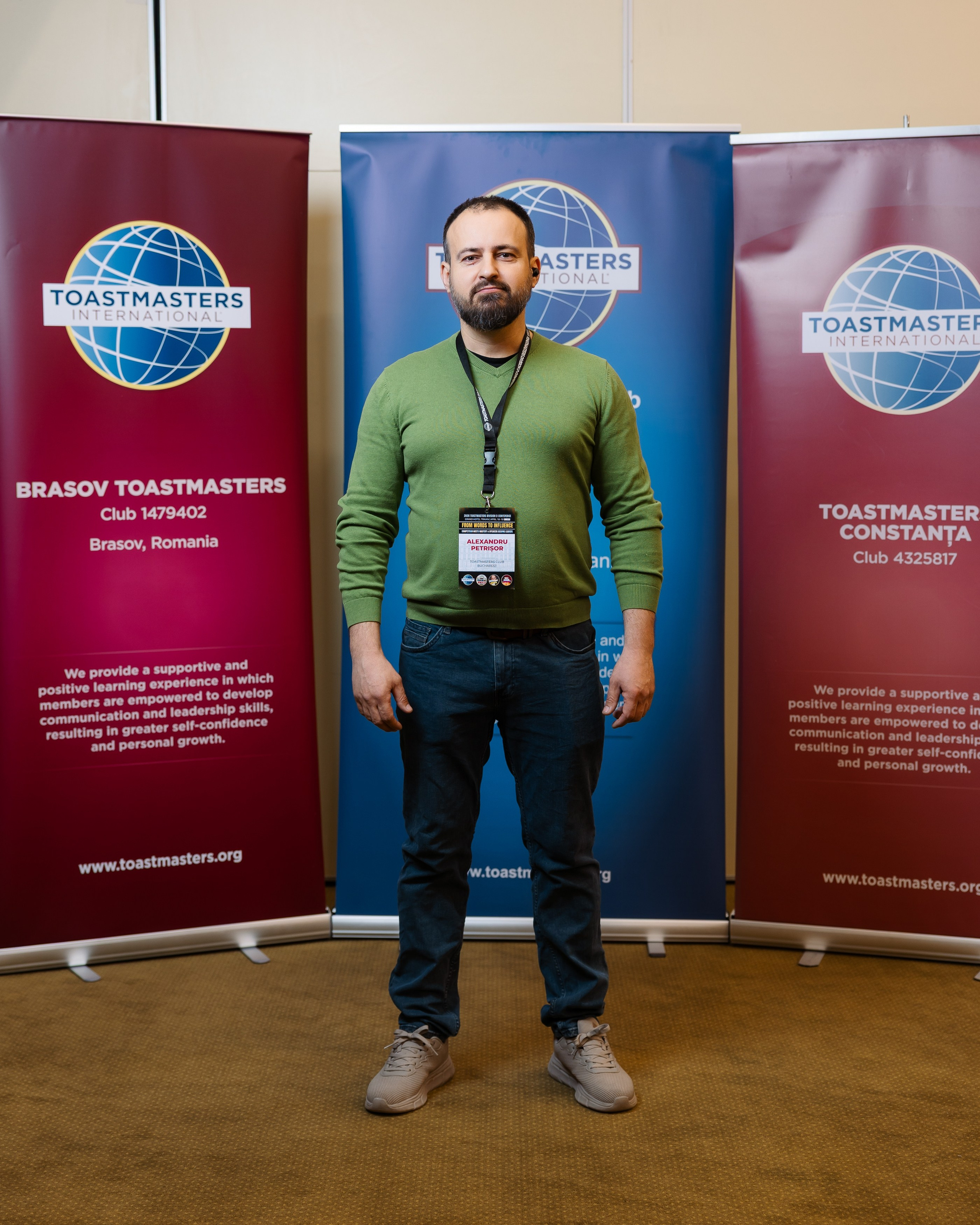 Toastmasters Conference. Marius Ciocan