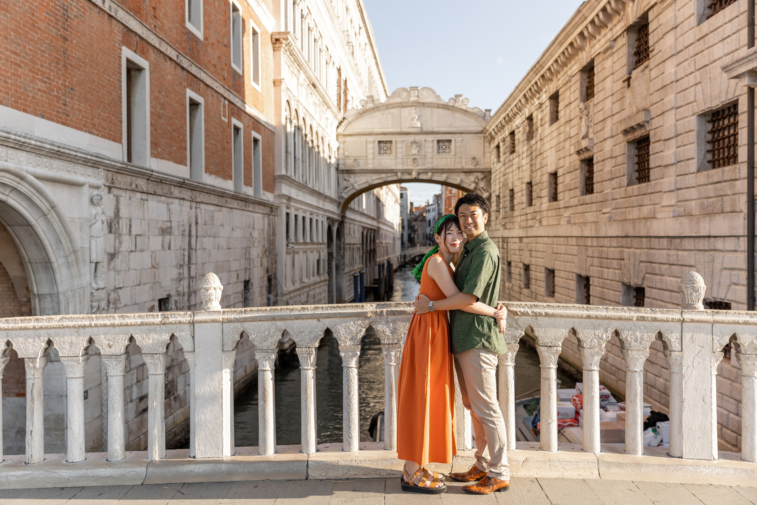 Nana and Seiya in Venice