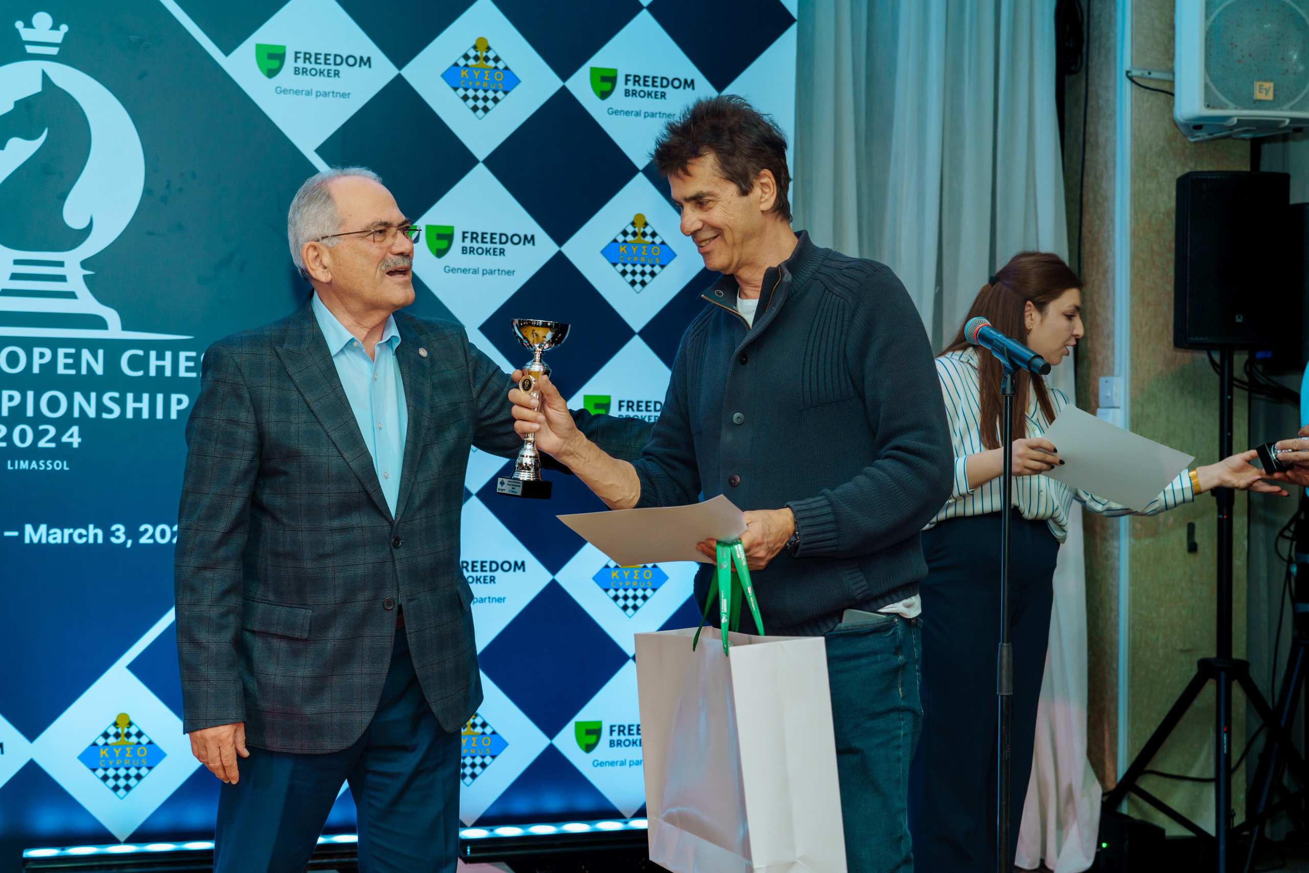 Chess. Photographer in Cyprus