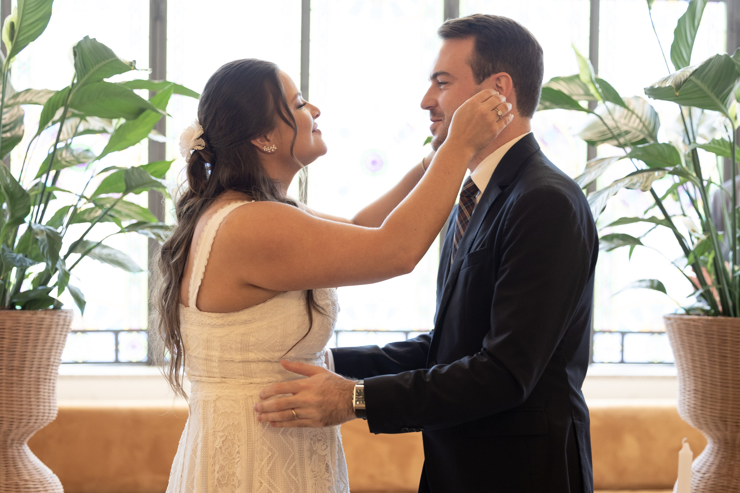 Victória and Sebastião. Hfm photo+art