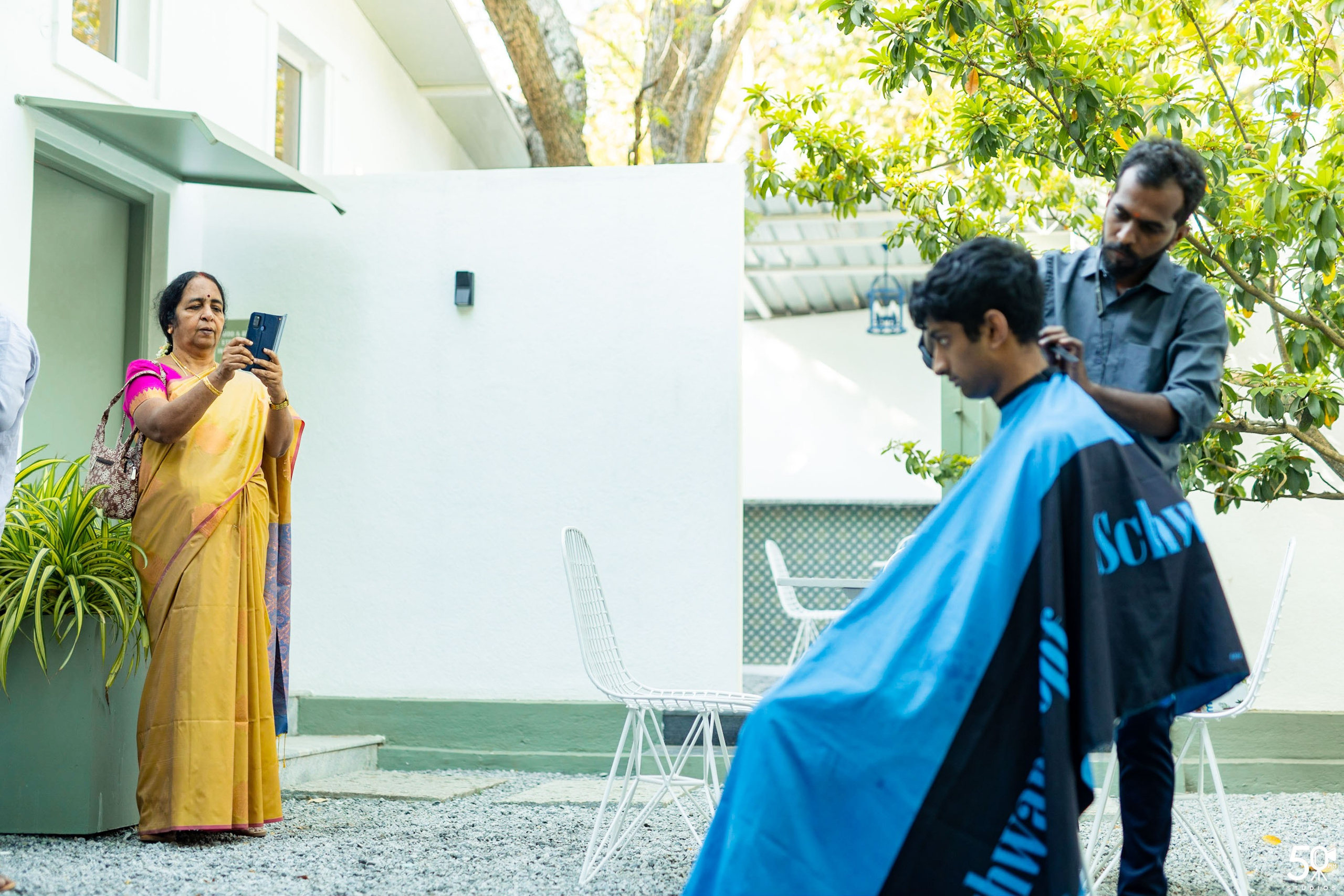 SANJAY AND SAKETH UPANAYANA. 50mm STUDIOS