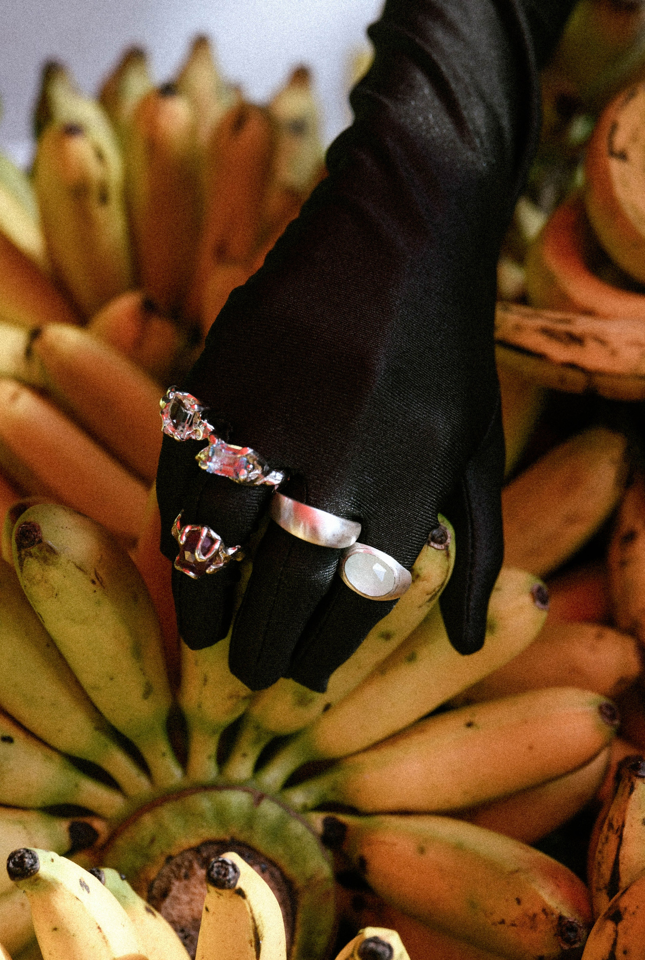 Street for Wiktoria Tao jewelry. Stylist