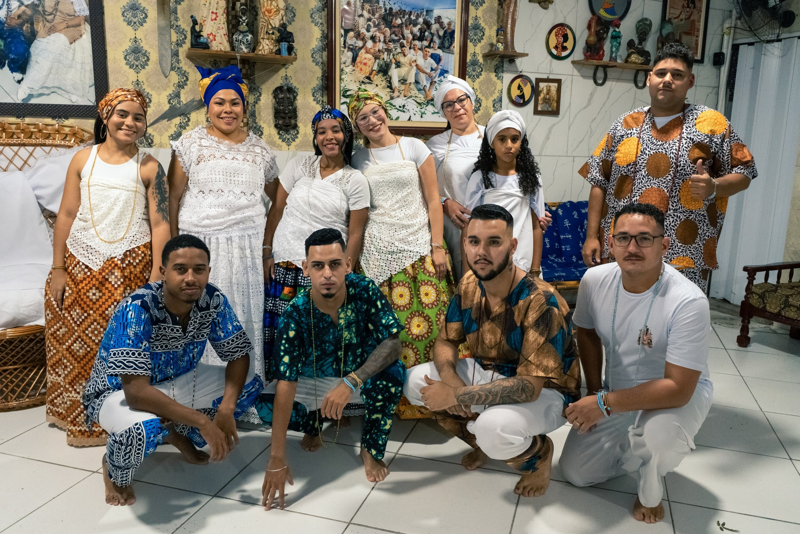 19/04/2025 — Iniciação Oloyê Pablo, Ajoyê Maria Júlia e Iyawo Arthur. Aladá Produções