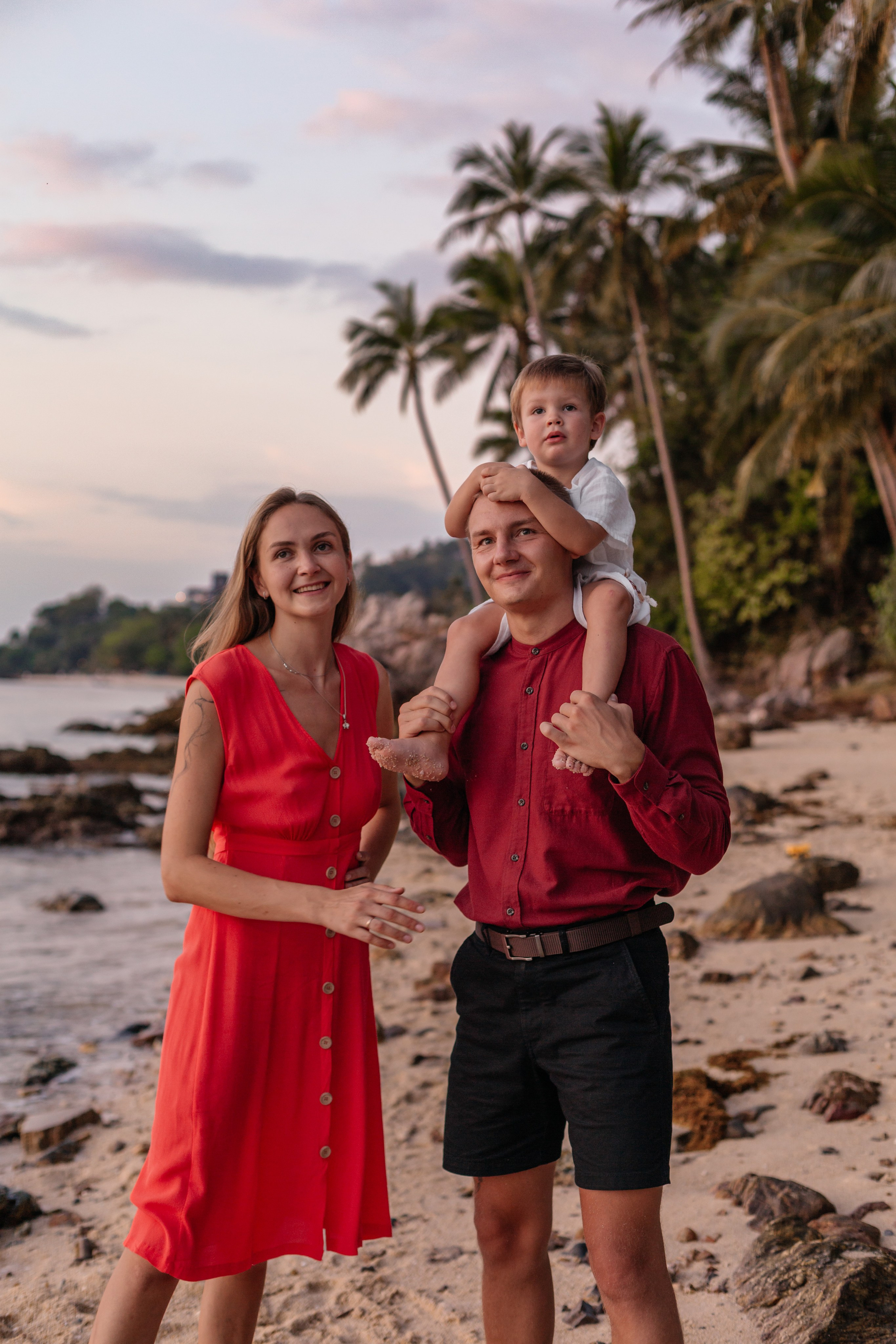 Family -Taling Ngam beach 01.03.2025. Фотограф на Самуи — Фотосессия на Самуи — Фотограф Ксения Шумейко
