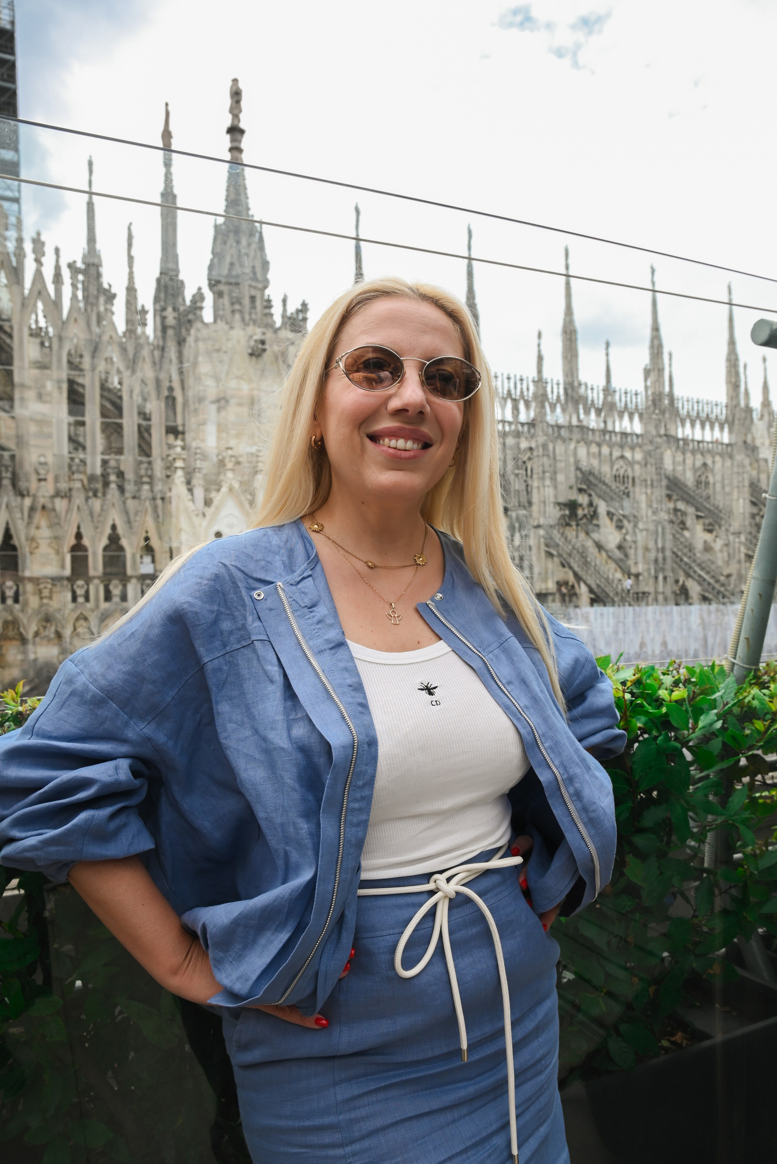 Walking in the center of Milan